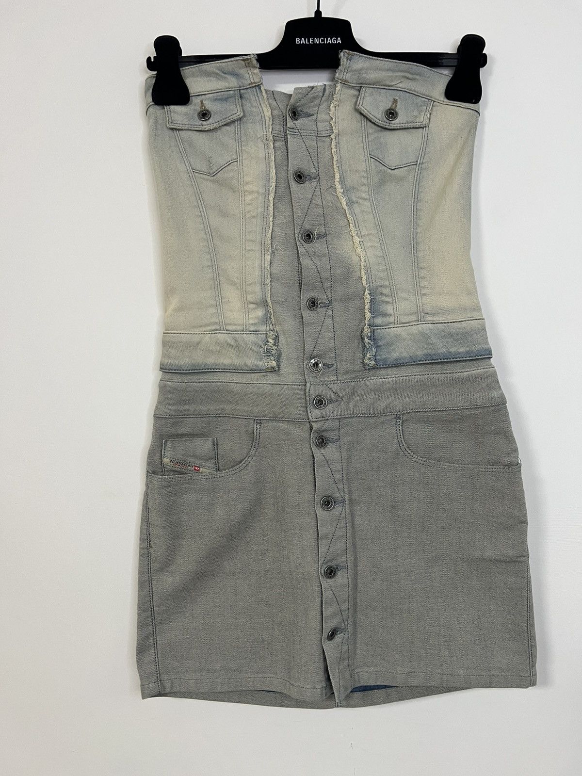 Diesel Diesel mini denim dress s Size S / US 4 / IT 40 - 1 Thumbnail