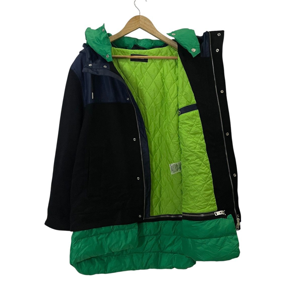 Diesel Vintage Y2k Diesel W Sun Rev A Hoodies Puffer Jacket Size US XL / EU 56 / 4 - 6 Thumbnail