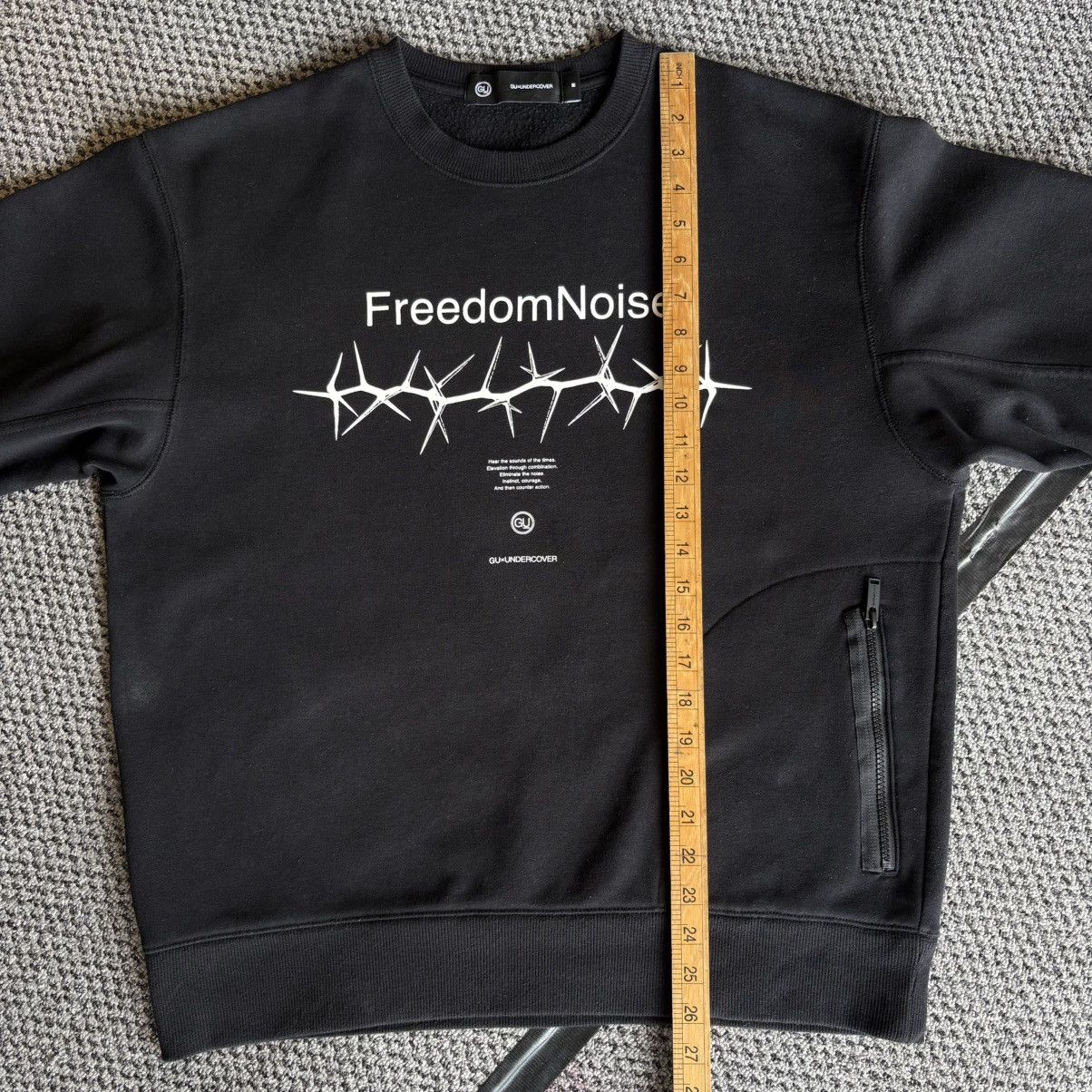 GU × Undercover Undercover X GU Freedom Noise Sweatshirt Size US M / EU 48-50 / 2 - 11 Thumbnail