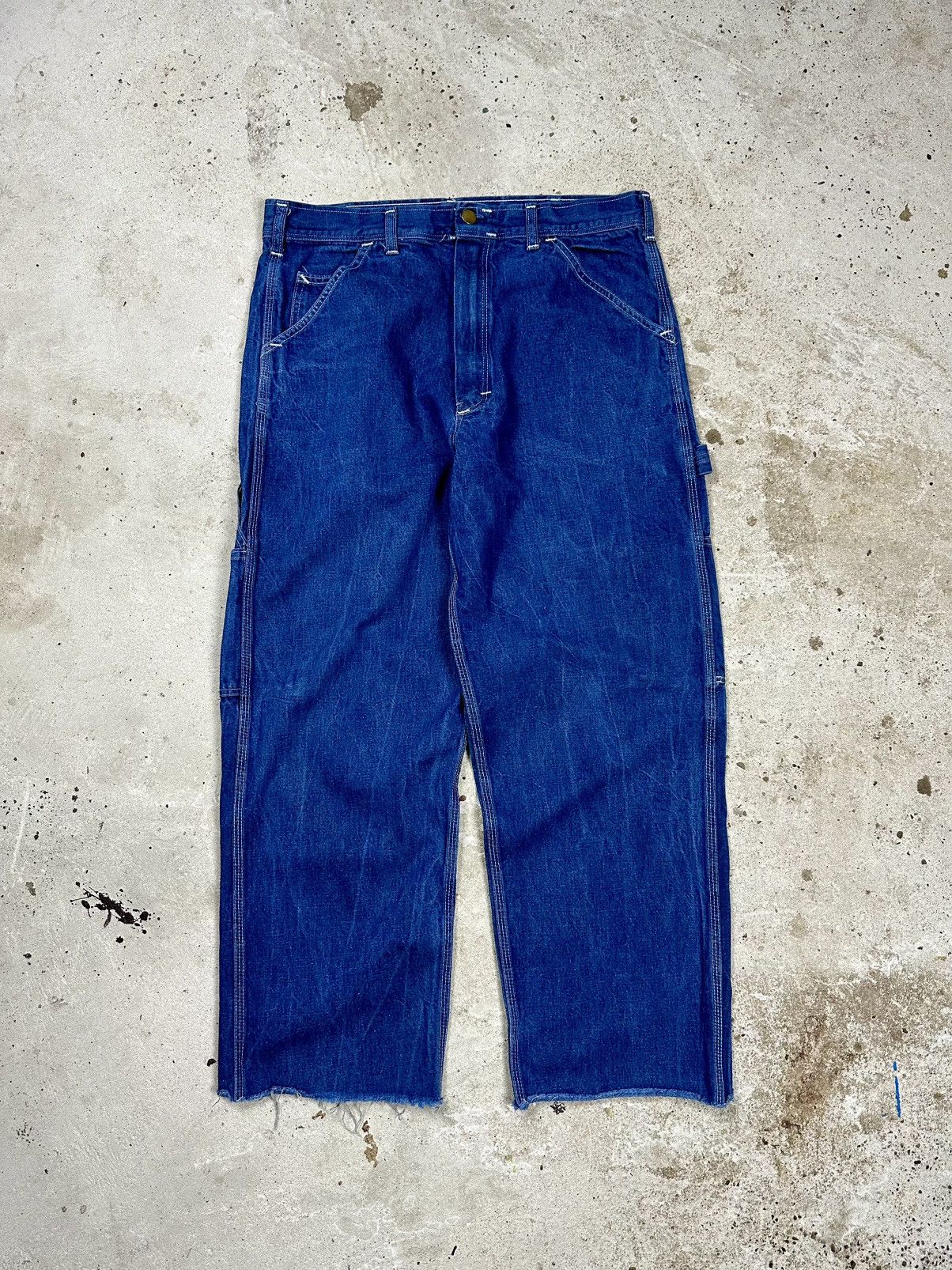 JNCO × Stan Ray × Vintage Vintage 90s Stan Ray USA Baggy Carpenter Denim Pants Jeans Size US 33 - 2 Thumbnail
