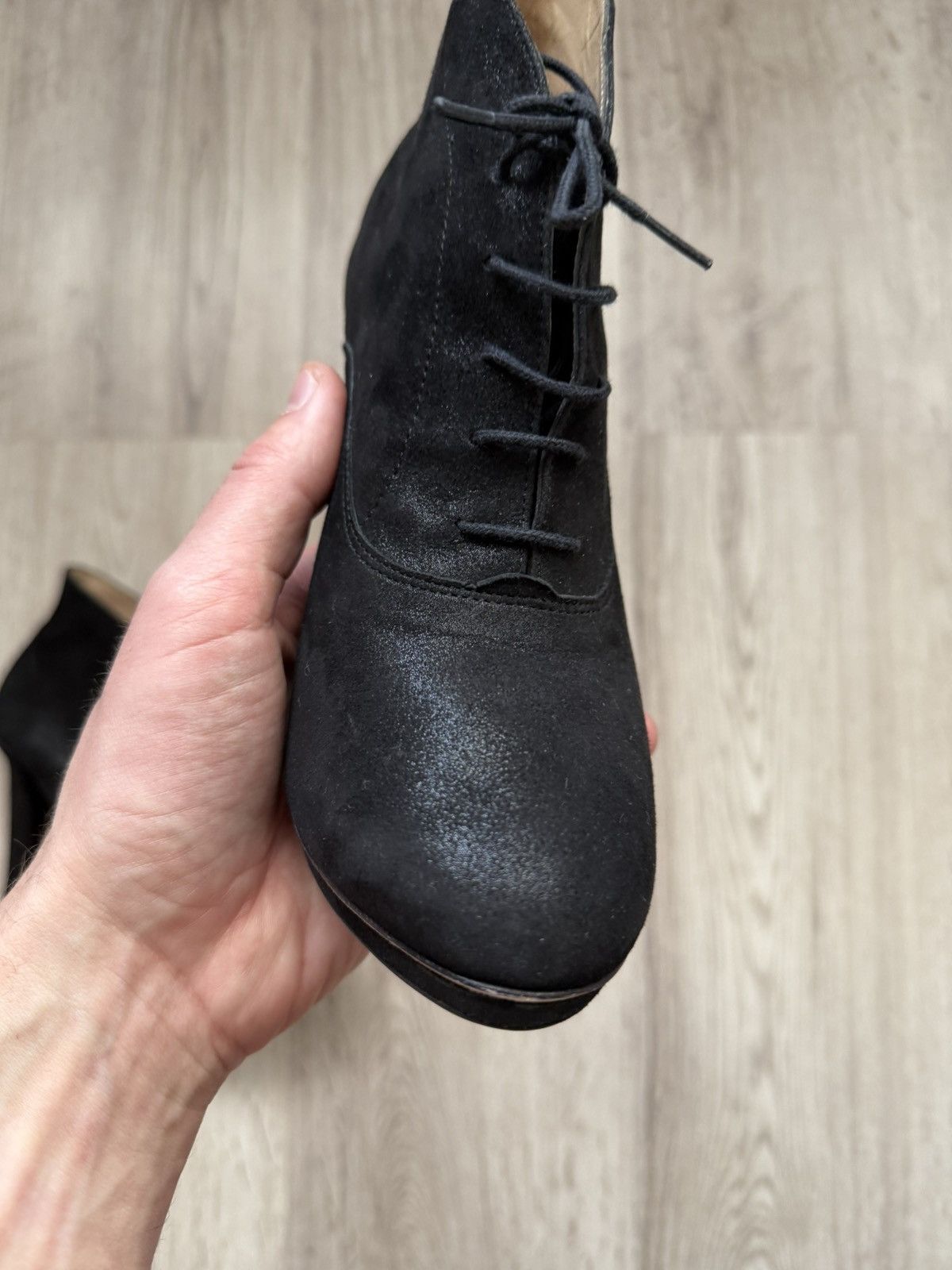 Repetto Repetto Heeled Lace Up Leather Ankle Boots EU37 Size US 7 / IT 37 - 14 Thumbnail