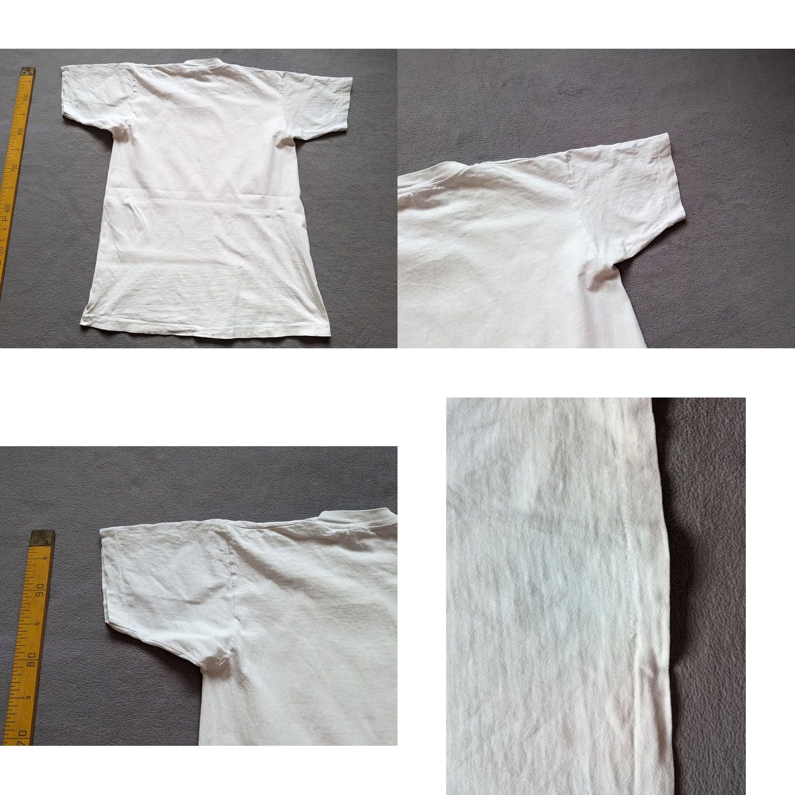 Vintage VINTAGE Save the elephant Greenpeace Tucker Ware Shirt Single Stitch White S XS Mens Size US S / EU 44-46 / 1 - 8 Thumbnail