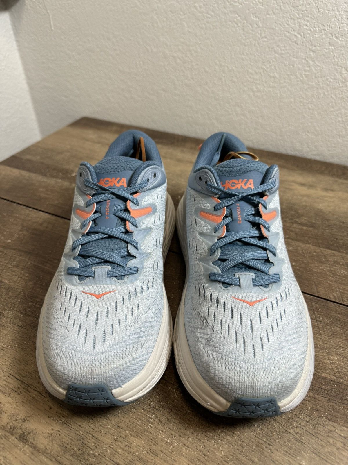 Hoka Hoka One One Gaviota 4 Blue Fog Womens Size 11 D Mens 9.5 Size US 11 / IT 41 - 3 Thumbnail
