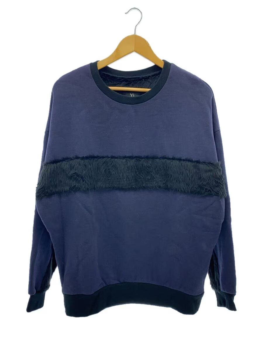 Y's × Yohji Yamamoto Fluffy Stripe Sweatshirt Size US M / EU 48-50 / 2 - 1 Thumbnail