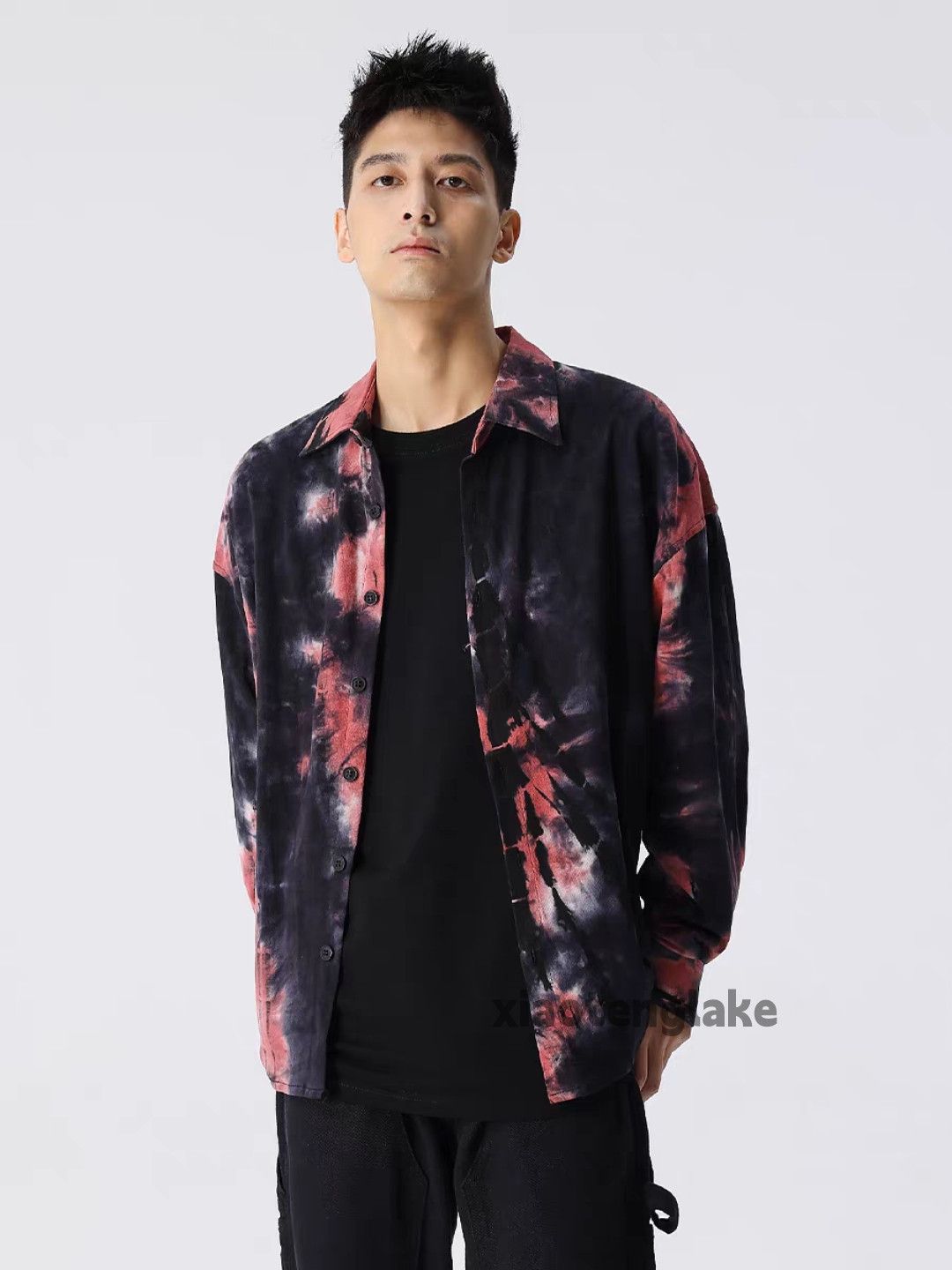 Vintage Utility punk yuppie grunge tie dye hiphop yuppie shirt Size US L / EU 52-54 / 3 - 1 Thumbnail
