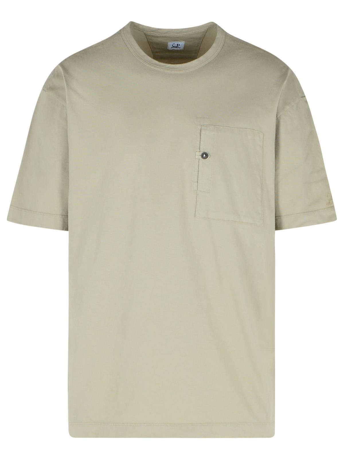 C.P. Company C.P. COMPANY Beige Cotton T-Shirt Size US XXL / EU 58 / 5 - 1 Thumbnail
