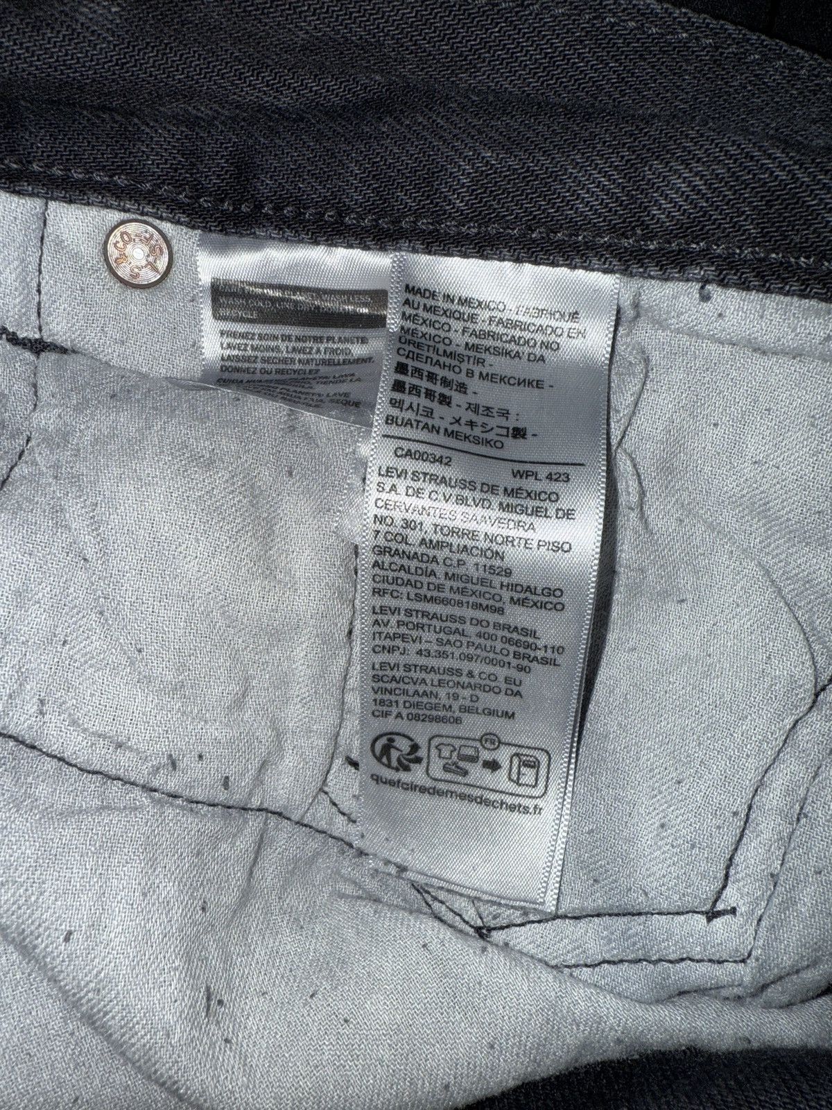 DENIM TEARS DENIM TEARS BLACK WREATH JEANS Size US 36 / EU 52 - 7 Thumbnail