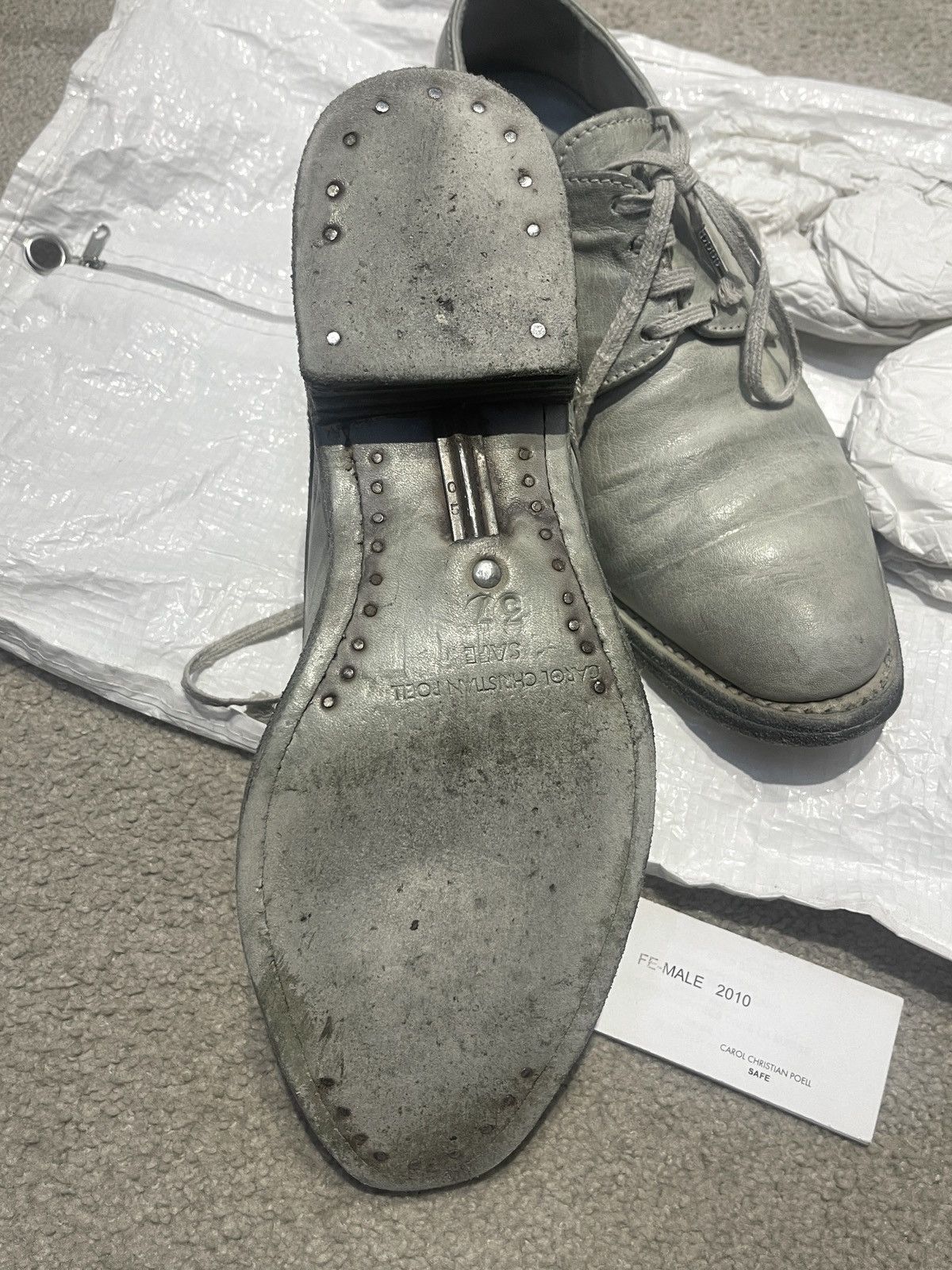 Carol Christian Poell CCP CAROL Christian Poell derby shoes Size US 6.5 / IT 36.5 - 2 Thumbnail