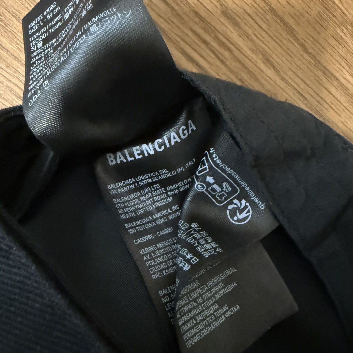 Balenciaga Balenciaga Political Stencil Cap L 59cm 🚫READ DESCRIPTION🚫 Size ONE SIZE - 6 Thumbnail