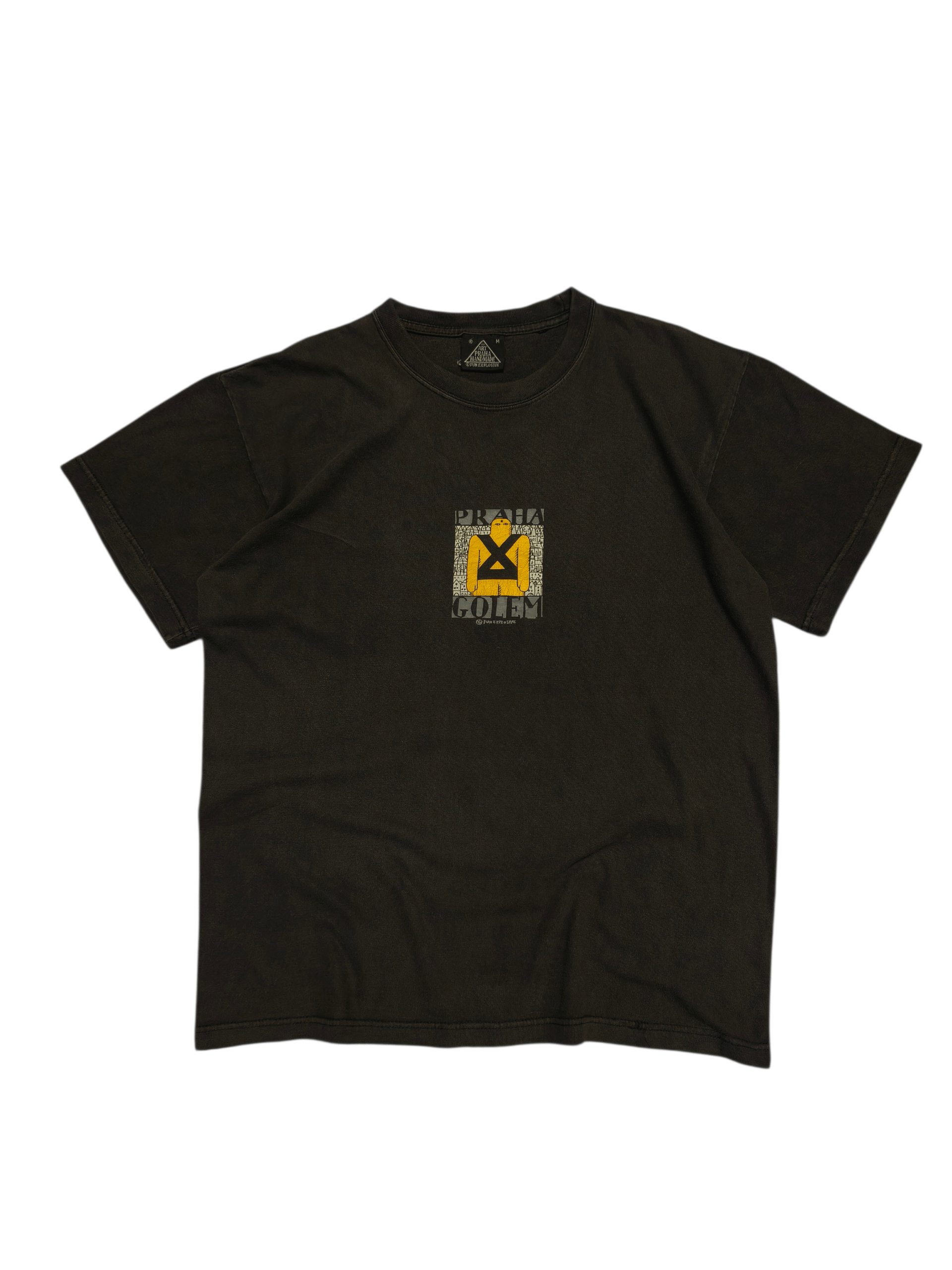 Vintage ART PRAHA GOLEM T-SHIRT Size US S / EU 44-46 / 1 - 1 Thumbnail