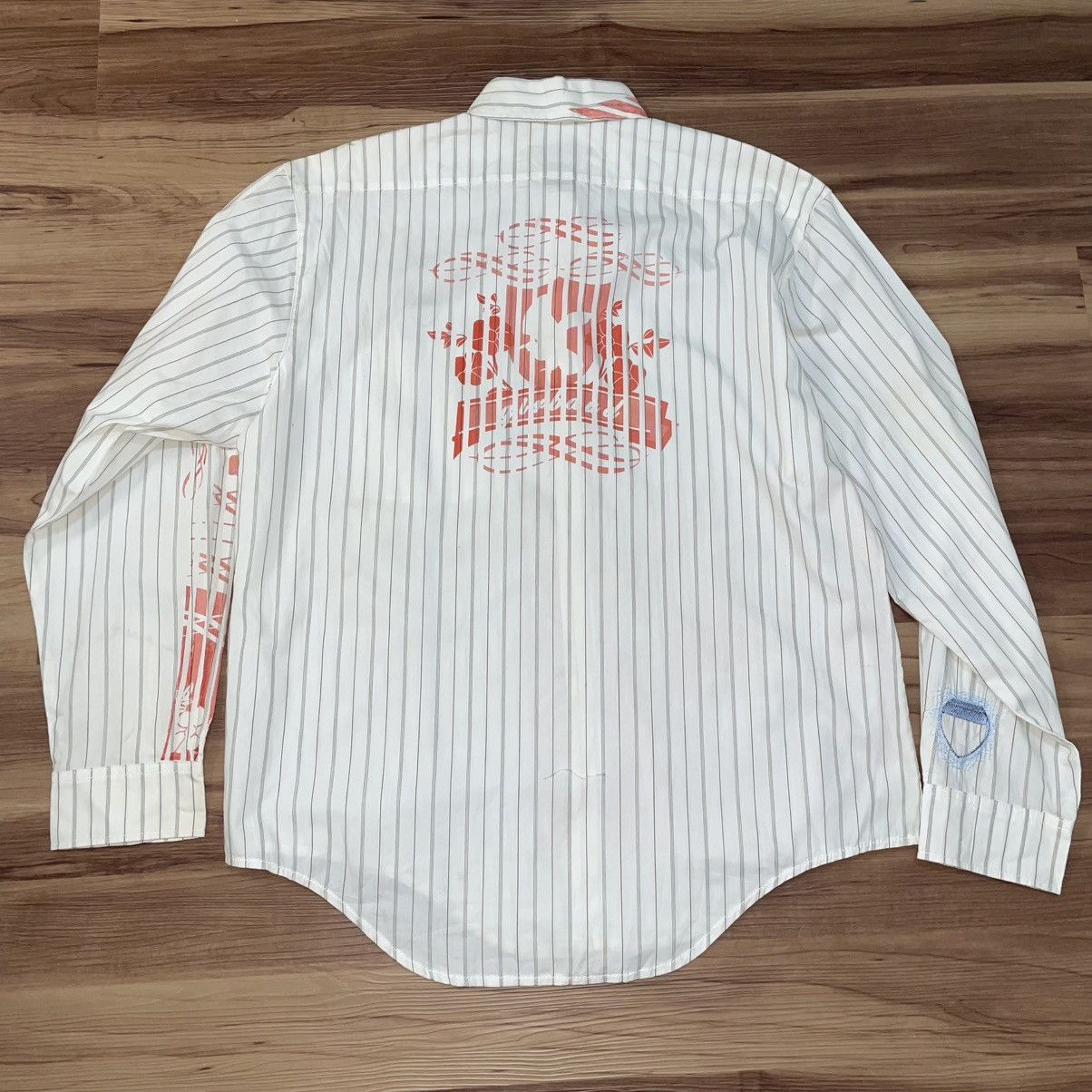 Marithe + Francois Girbaud MF+G Girbaud Button Up Shirt Size US L / EU 52-54 / 3 - 8 Thumbnail