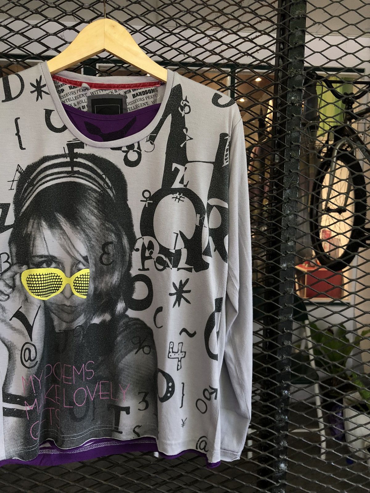 If Six Was Nine × Japanese Brand × Le Grande Bleu (L.G.B.) CATHYS CLOSET MY POEMS MAKE LOVELY GIFTS LONG SLEEVE Size US L / EU 52-54 / 3 - 2 Thumbnail