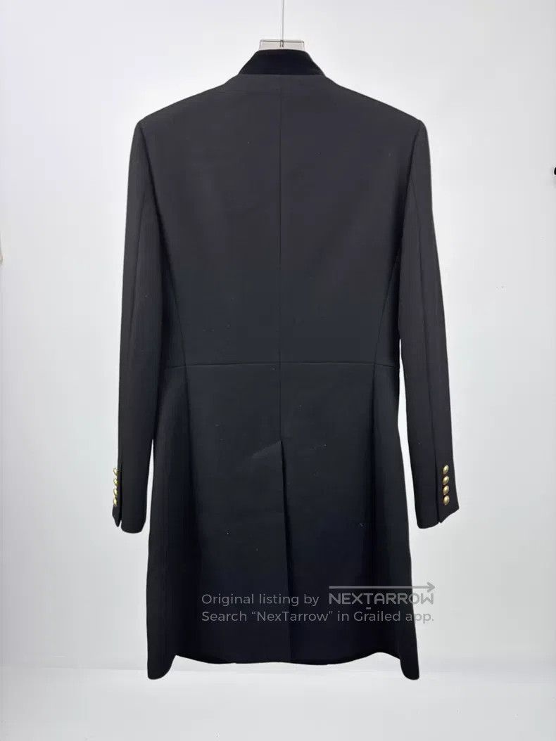 Saint Laurent Paris Saint Laurent Paris Court Collar Wool Coat i Size US S / EU 44-46 / 1 - 2 Thumbnail