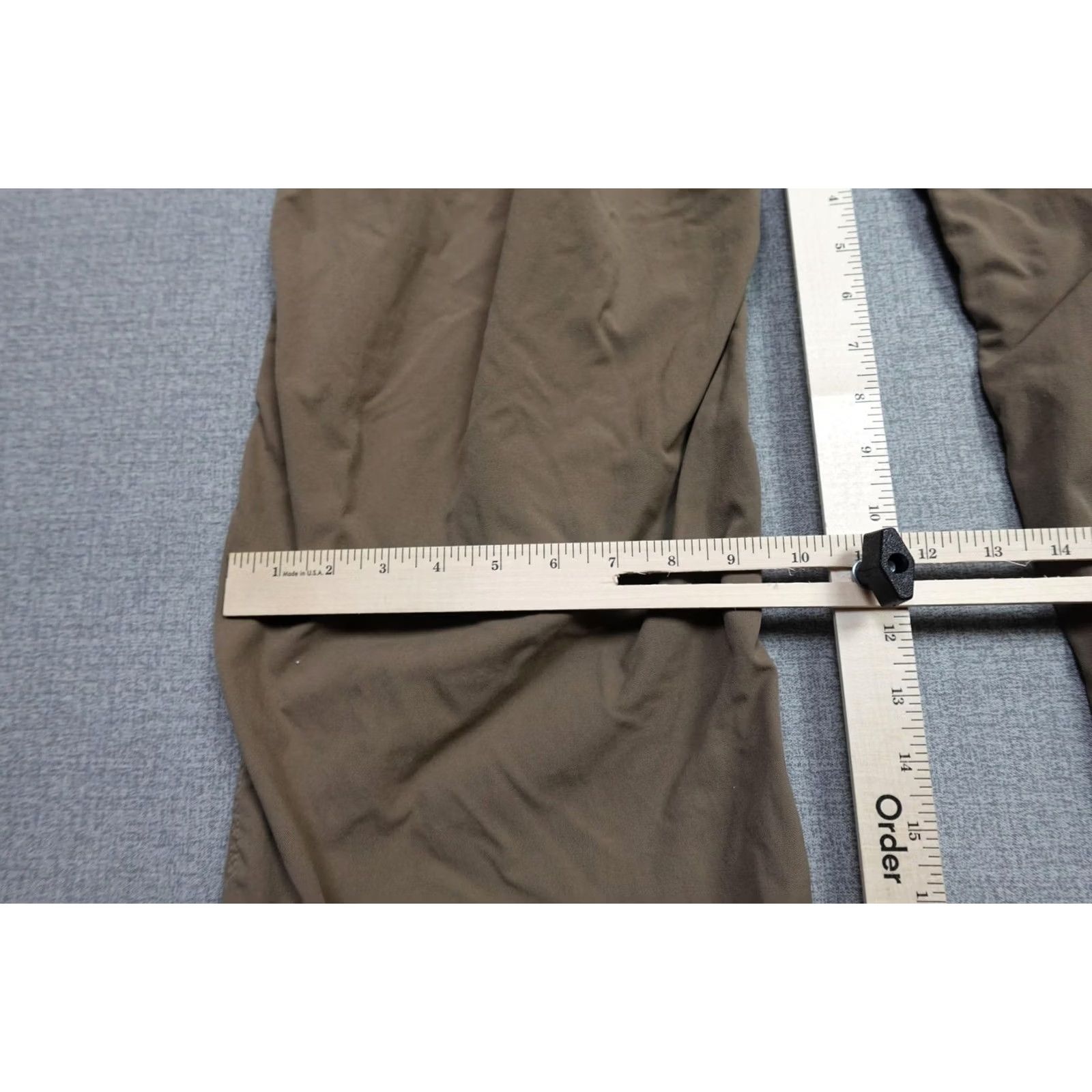 Duluth Trading Company Duluth Trading Co Cargo Pants Mens 42x34 Brown Nylon Elastic Waist Pockets Quick Dry Workwear Size US 42 / EU 58 - 5 Thumbnail