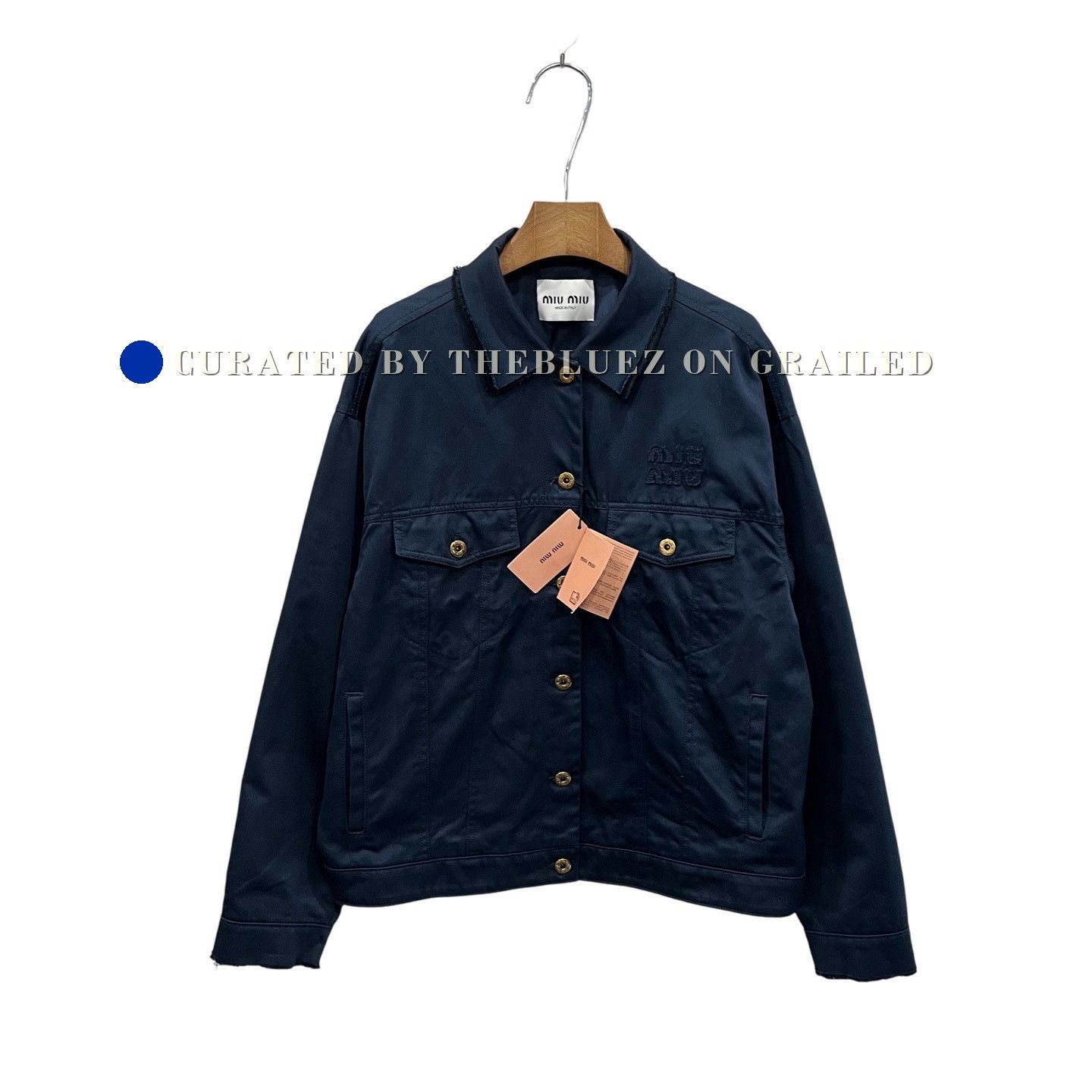 Miu Miu Miumiu Letter Jacket Size 40 Size S / US 4 / IT 40 - 1 Thumbnail