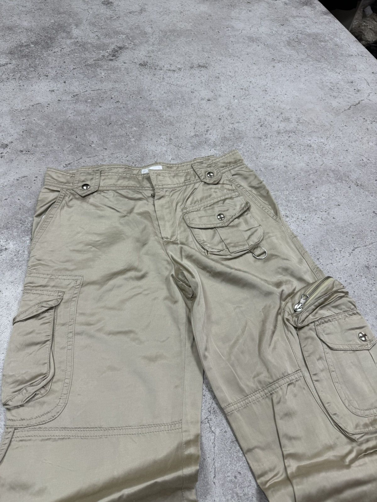 If Six Was Nine Vintage Japanese Parachute Y2K Cargo LGB Style Pant Size US 29 - 7 Thumbnail