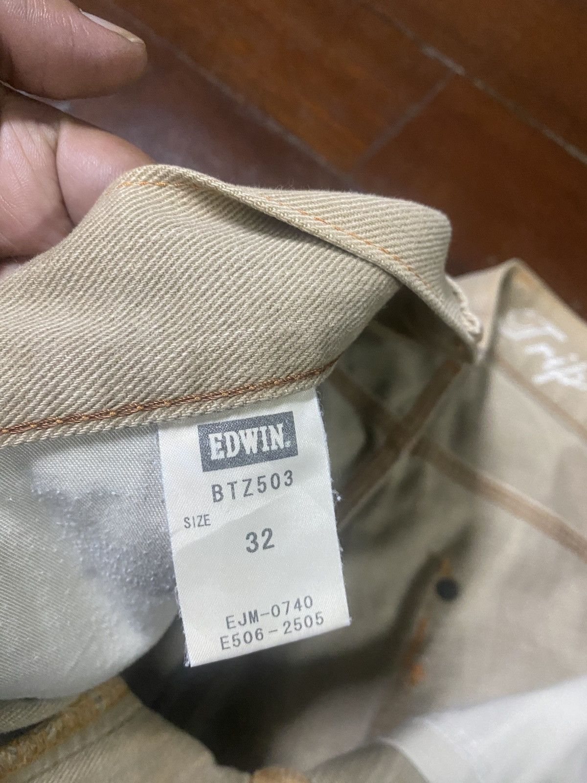 Edwin VINTAGE EDWIN BLUE TRIP 503 FLARE JEANS mud wash Size US 36 / EU 52 - 20 Thumbnail