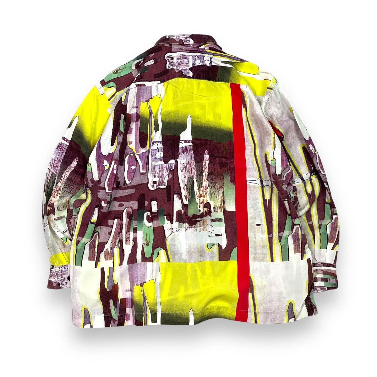 Issey Miyake ISSEY MIYAKE MEN abstract printed shirt Size US M / EU 48-50 / 2 - 2 Thumbnail