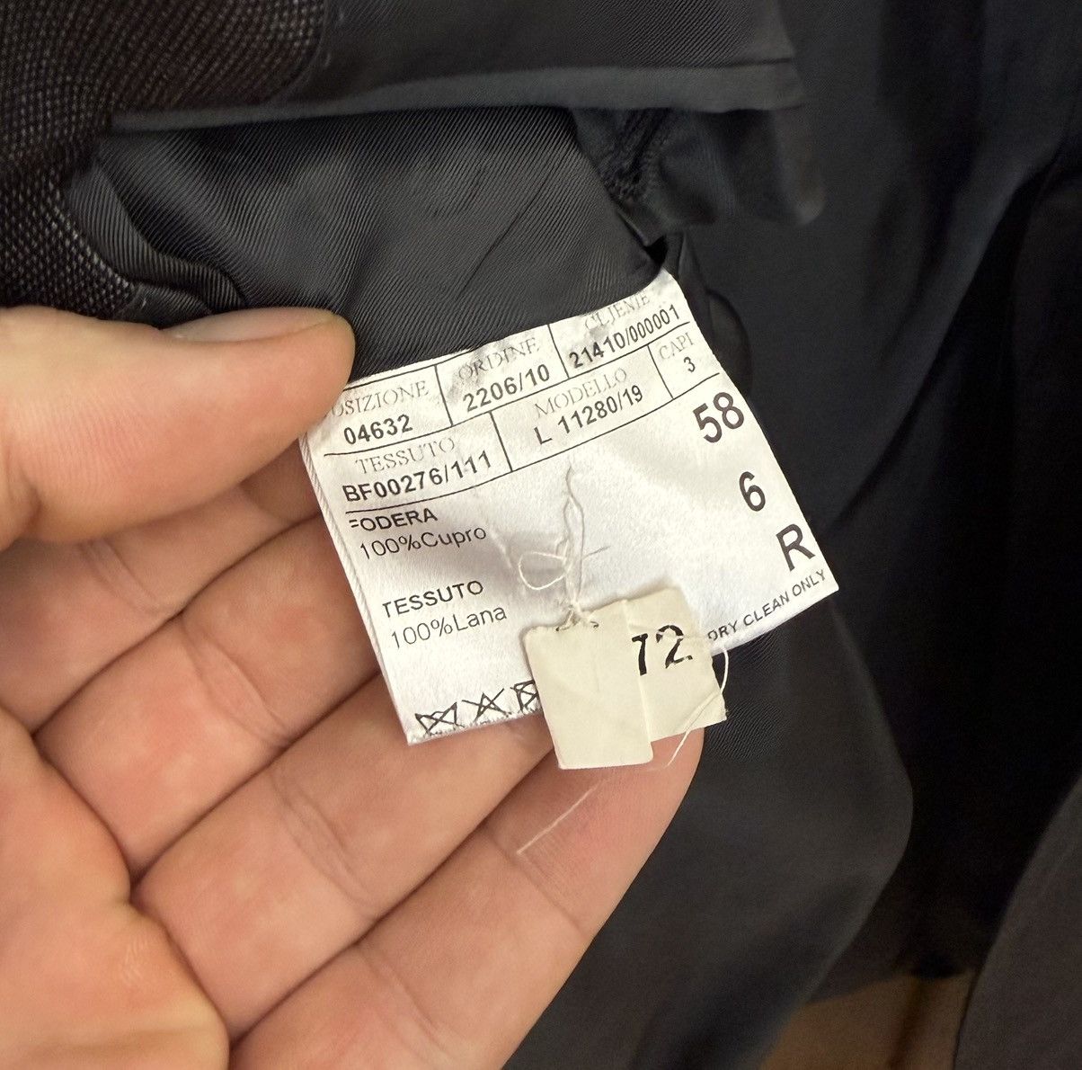 Canali Canali Gray Classic Blazer Two Button Size 48R - 9 Thumbnail
