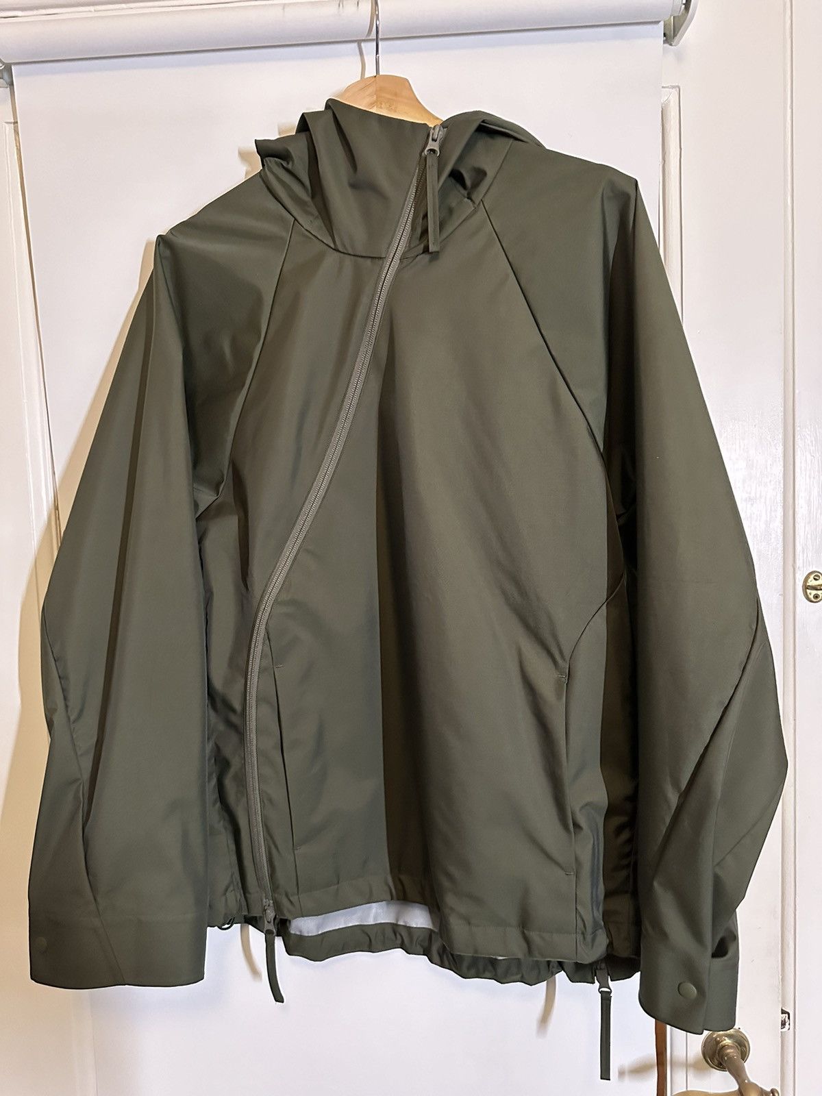 image of Post Archive Faction Paf Paf Center Technical Jacket 5.0 in Green, Men's (Size Small)