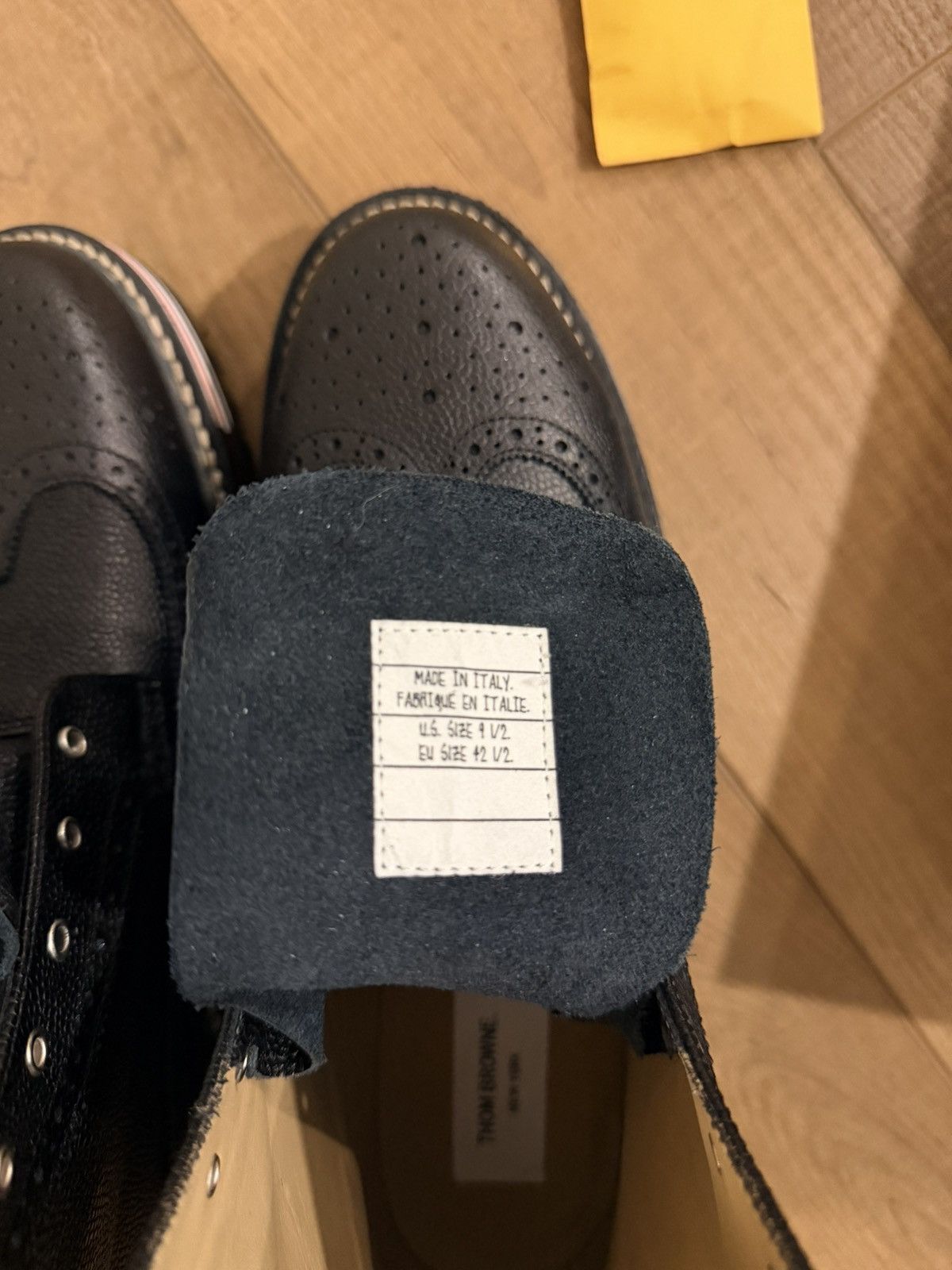 Thom Browne Thom Browne Leather Lugsole Hiking Boots Size US 9.5 / EU 42-43 - 12 Thumbnail