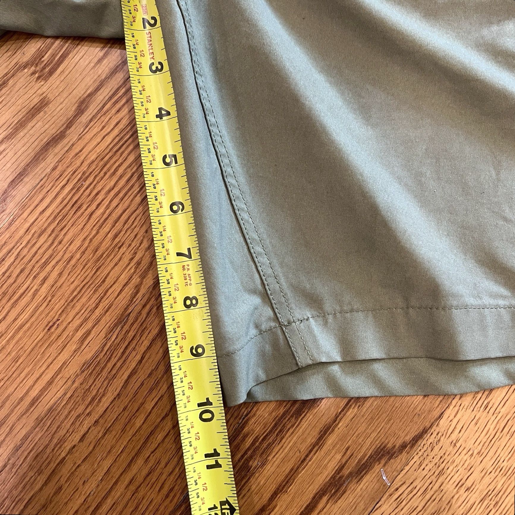 Toad&Co TOAD&CO Hybrid Walking Shorts Men’s Green 32 Regular Mid Rise 10" Inseam Outdoor Casual Stretch Size US 32 / EU 48 - 6 Thumbnail