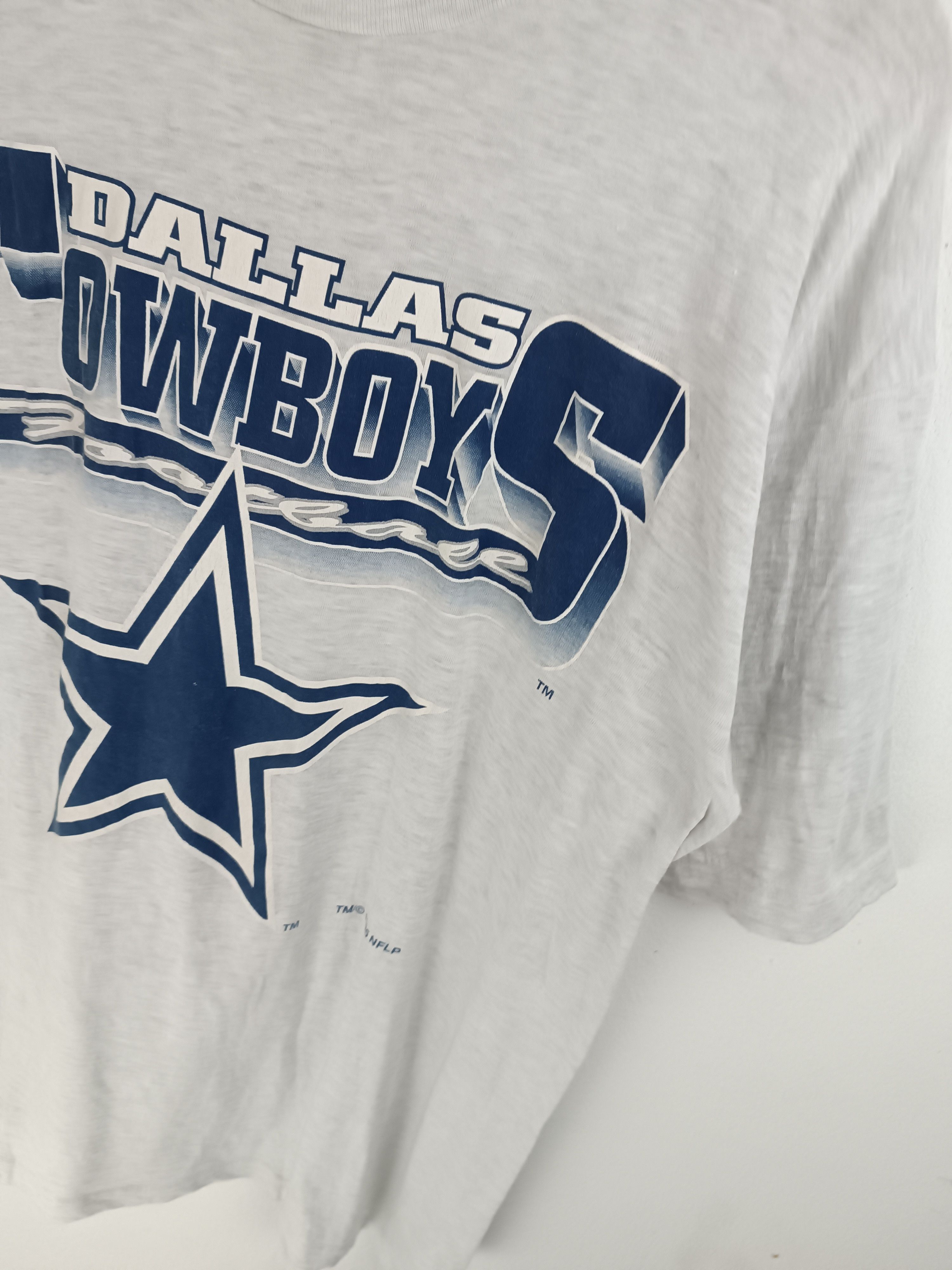 NFL VINTAGE 90'S DALLAS COWBOYS FOOTBALL TEE mavericks wings Size US L / EU 52-54 / 3 - 7 Thumbnail