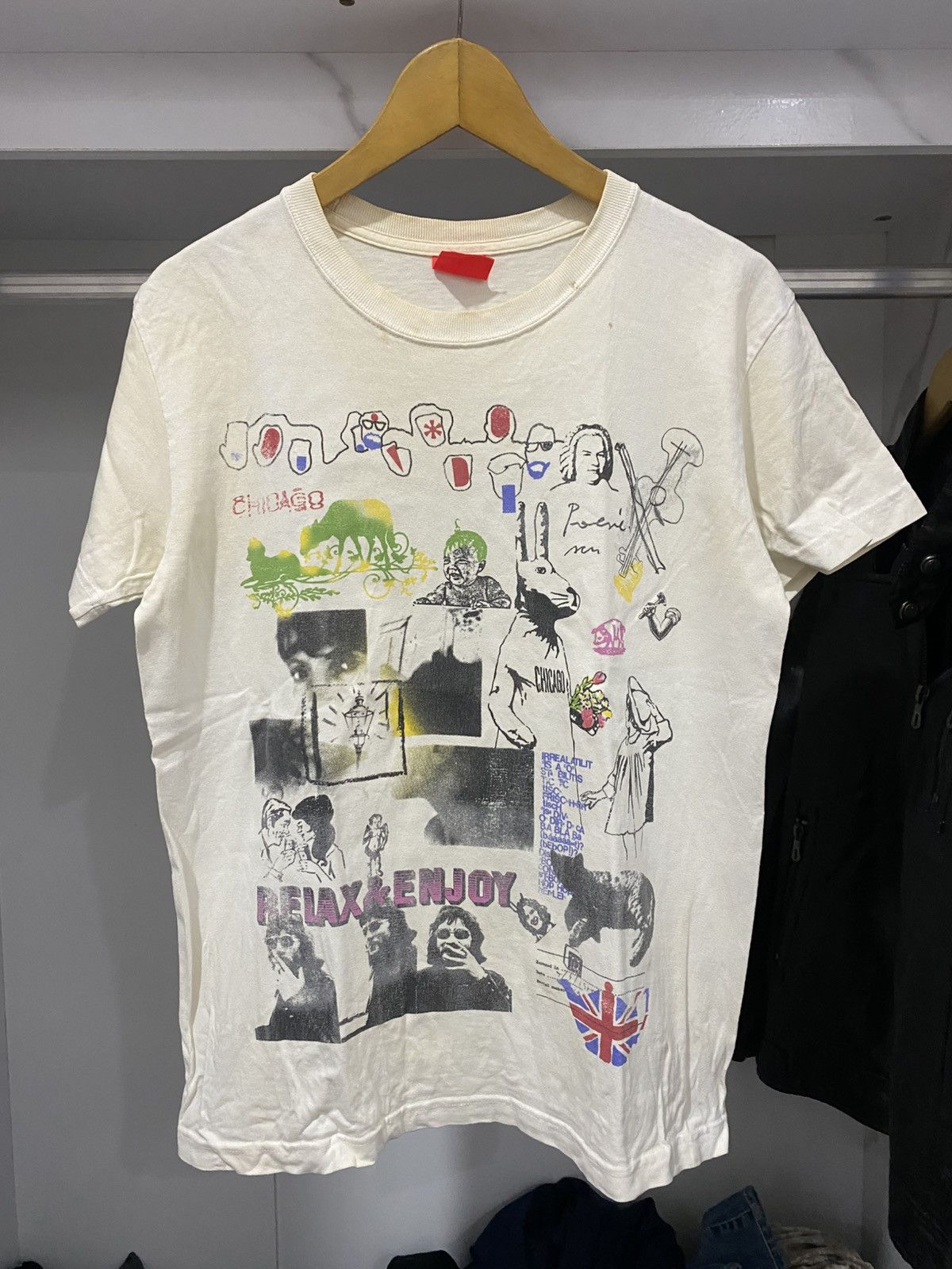 Japanese Brand Japanesebrand Pop Art UK Flag Tees AA0085 Size US S / EU 44-46 / 1 - 1 Thumbnail