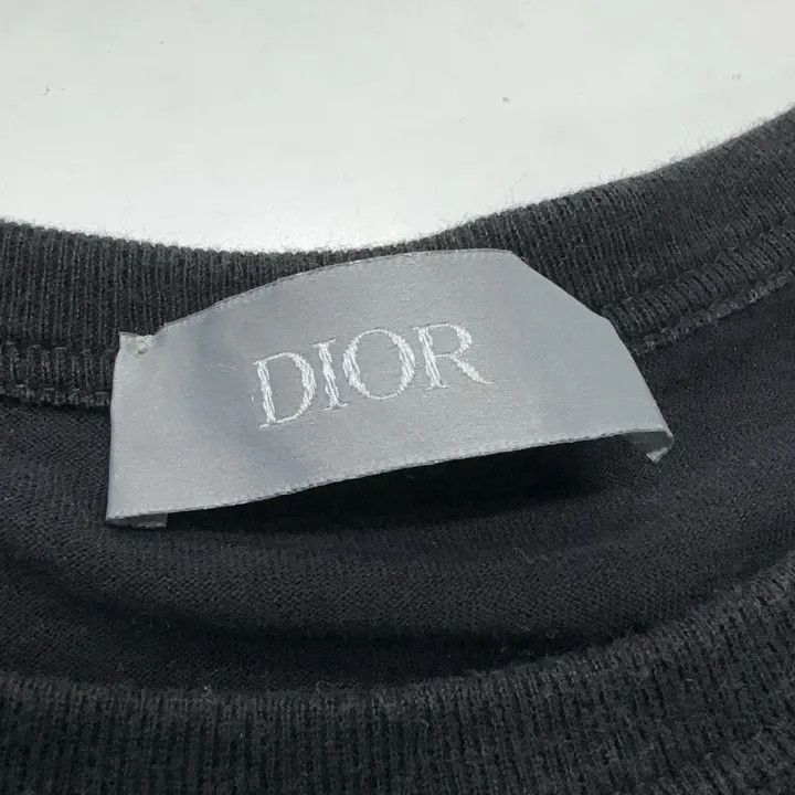 Dior Dior Dior Gradient Color Embroidered T-Shirt for Men 0079- Size US L / EU 52-54 / 3 - 3 Thumbnail
