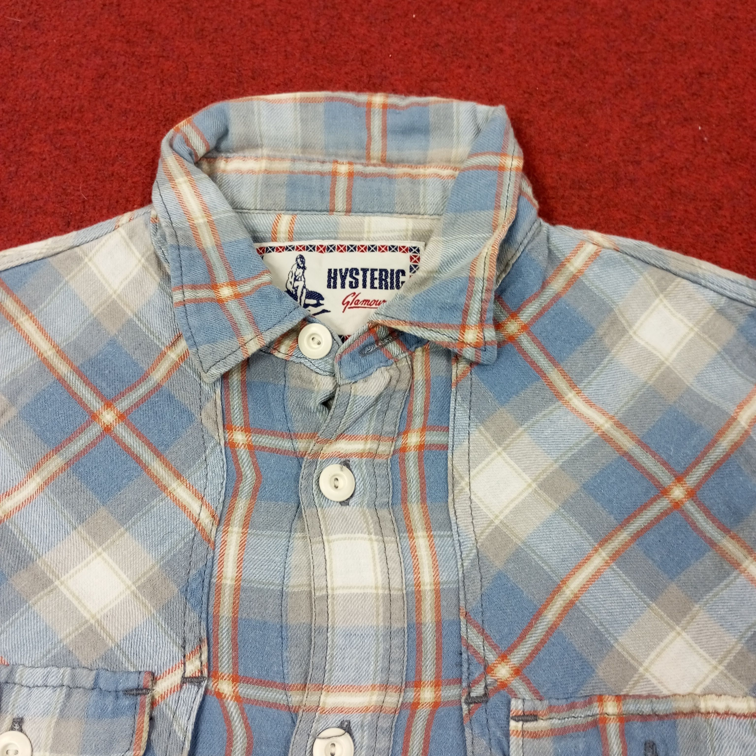 Hysteric Glamour Hysteric Glamour Japanese Streetwear Custom Shirt c239n46 Size US S / EU 44-46 / 1 - 5 Thumbnail