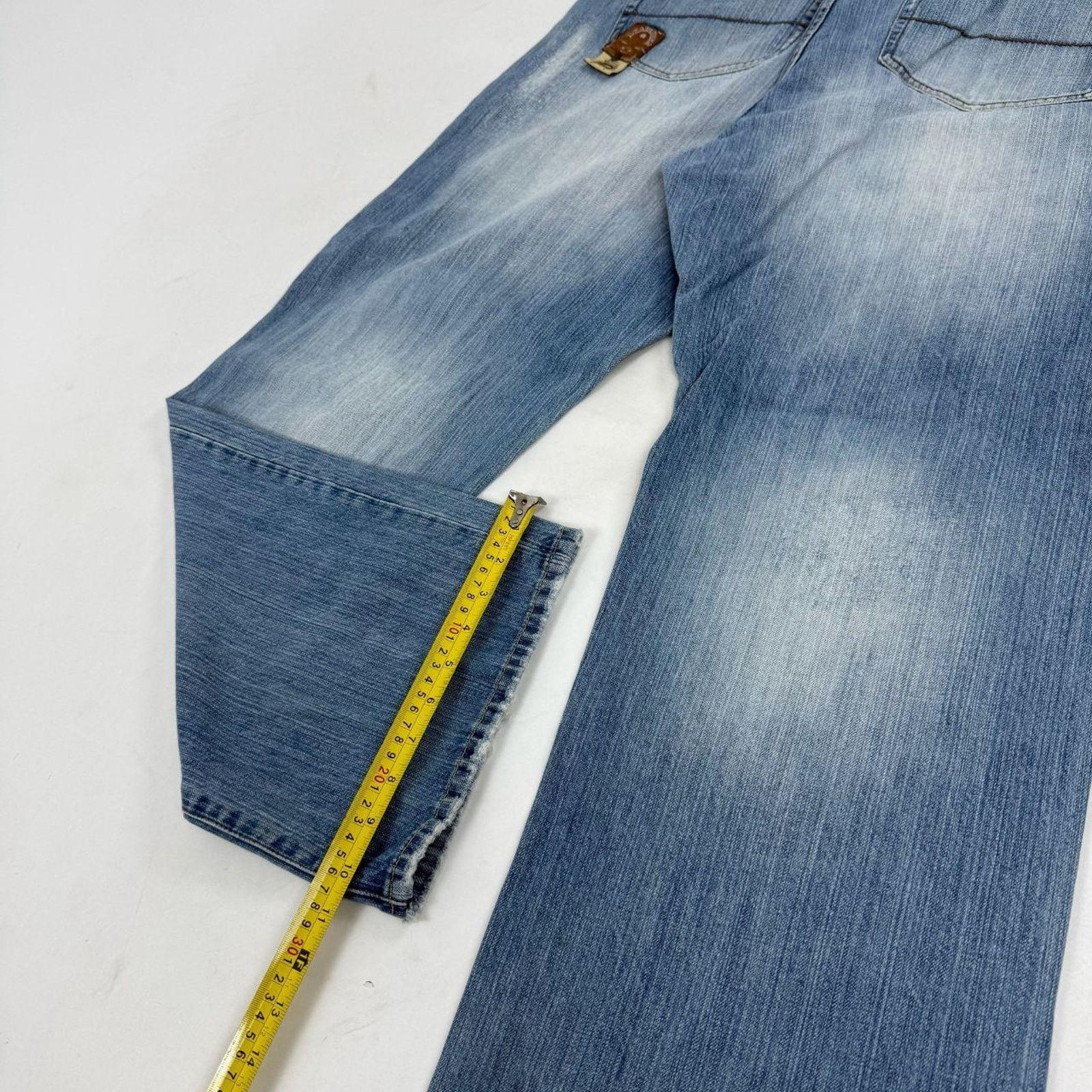 Akademiks × JNCO × Vintage Vintage y2k grunge archive baggy wide leg faded skater jeans Size US 36 / EU 52 - 4 Thumbnail