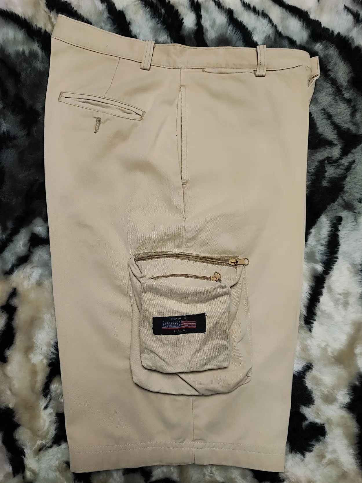 Polo Ralph Lauren Vintage 90 Double RL Ralph Lauren Cargo Shorts Size US 30 / EU 46 - 10 Thumbnail