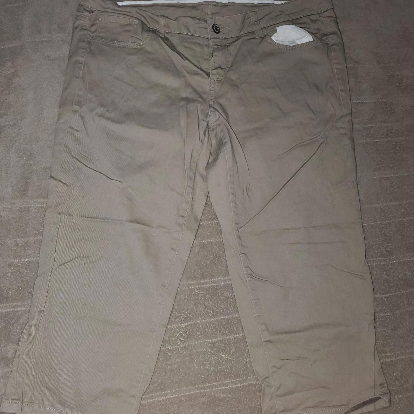 Dickies Dickies Women's Tan and Khaki Trousers Size 36" / US 14 / IT 50 - 1 Thumbnail
