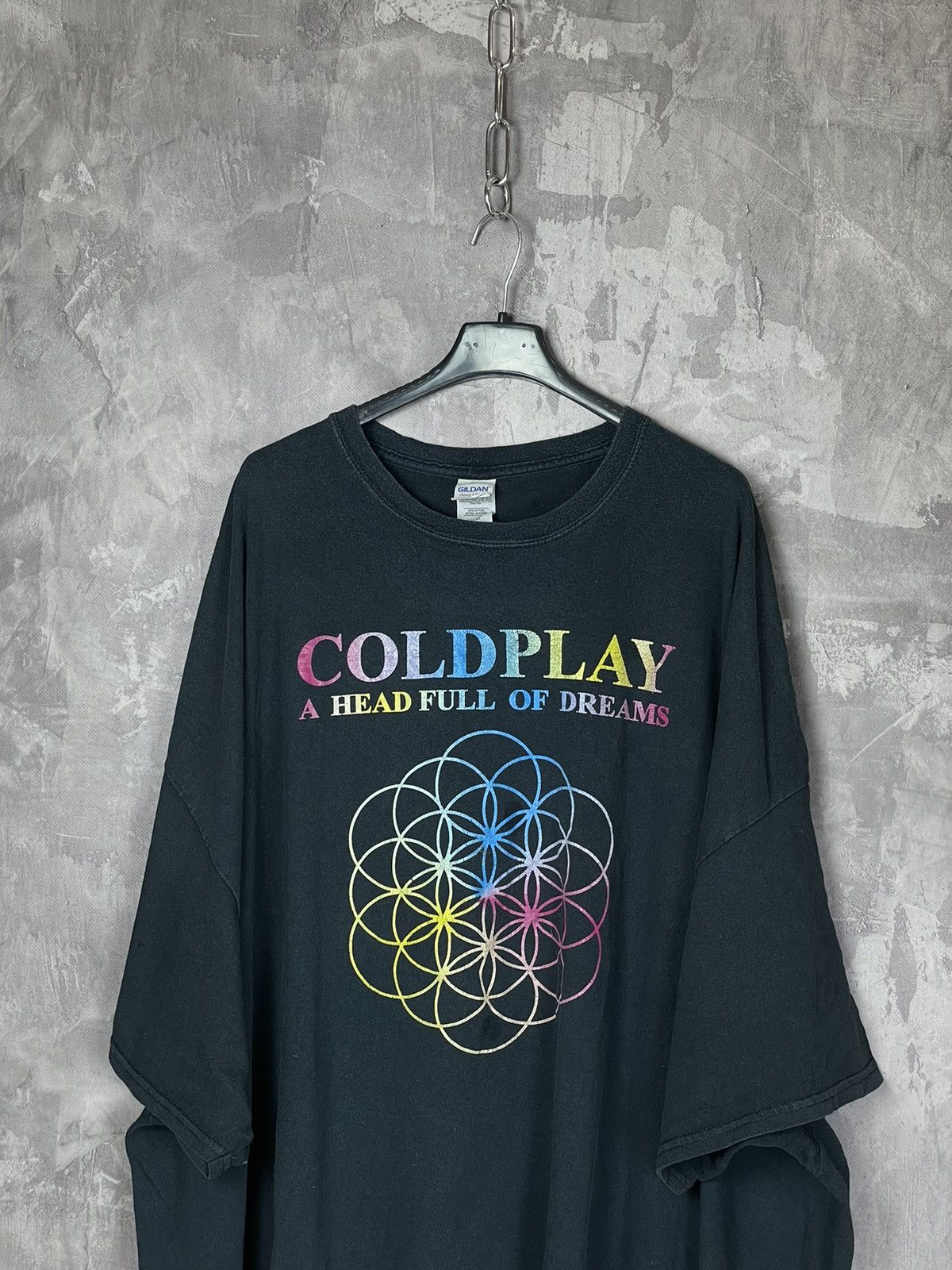 Band Tees × Vintage Vintage Y2K Coldplay Big Logo Oversized World Tour T Shirt Size US XXL / EU 58 / 5 - 2 Thumbnail