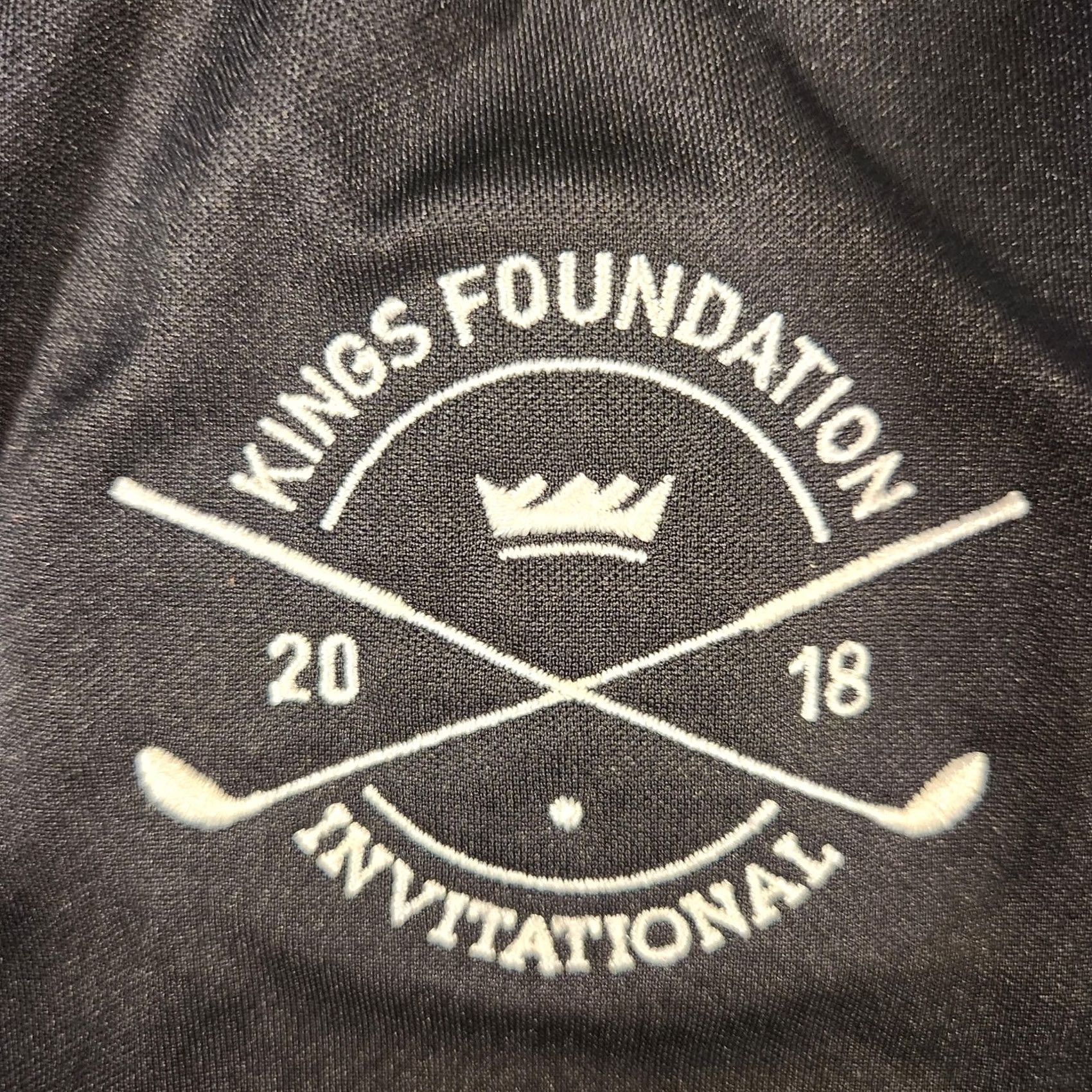 Nike Nike Golf Polo Shirt Womens XL Black Dri-Fit Kings Foundation Invitational 2018 Size XL / US 12-14 / IT 48-50 - 3 Thumbnail