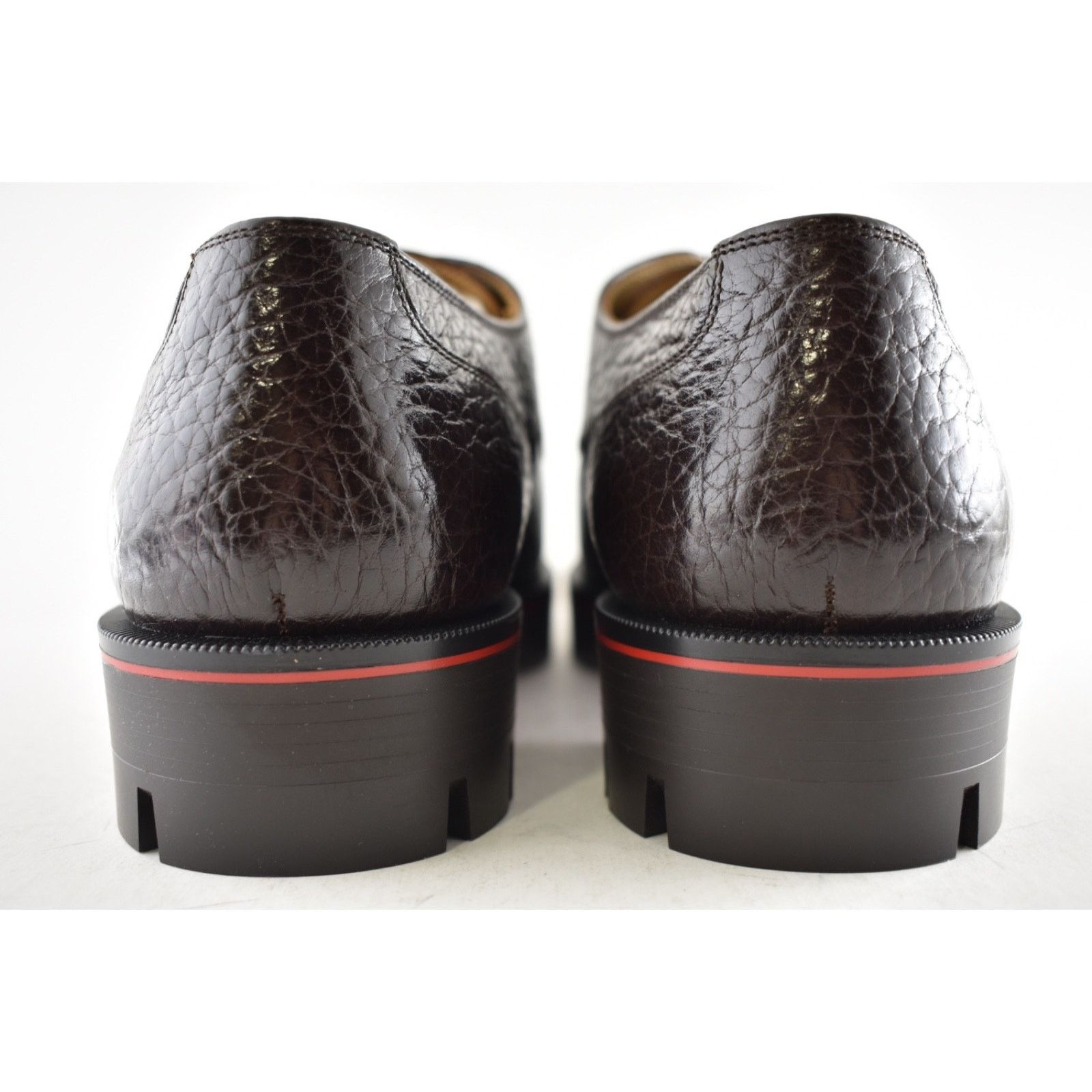 Christian Louboutin Christian Louboutin Brown Lug Sole Derby Oxford Loafer 44 11 Size US 11 / EU 44 - 14 Thumbnail