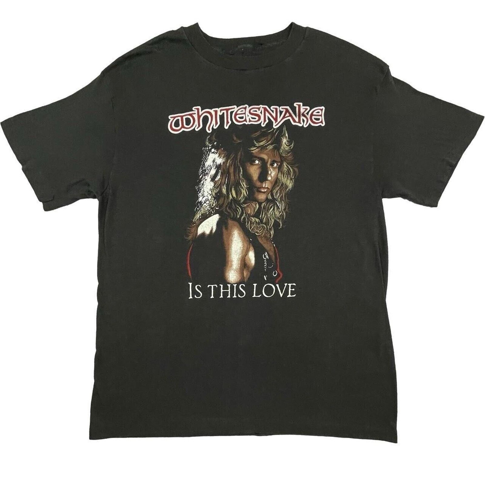 Other Vintage 1988 Whitesnake Is This Love Tour Concert Large 80s Size US L / EU 52-54 / 3 - 1 Thumbnail