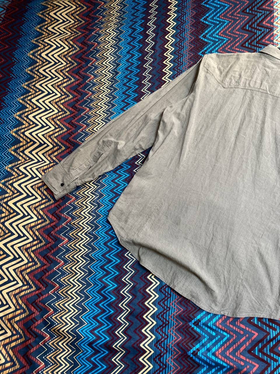Diesel × Japanese Brand Vintage Y2K Diesel Embroidered Logo Button Up Shirt Size US M / EU 48-50 / 2 - 10 Thumbnail