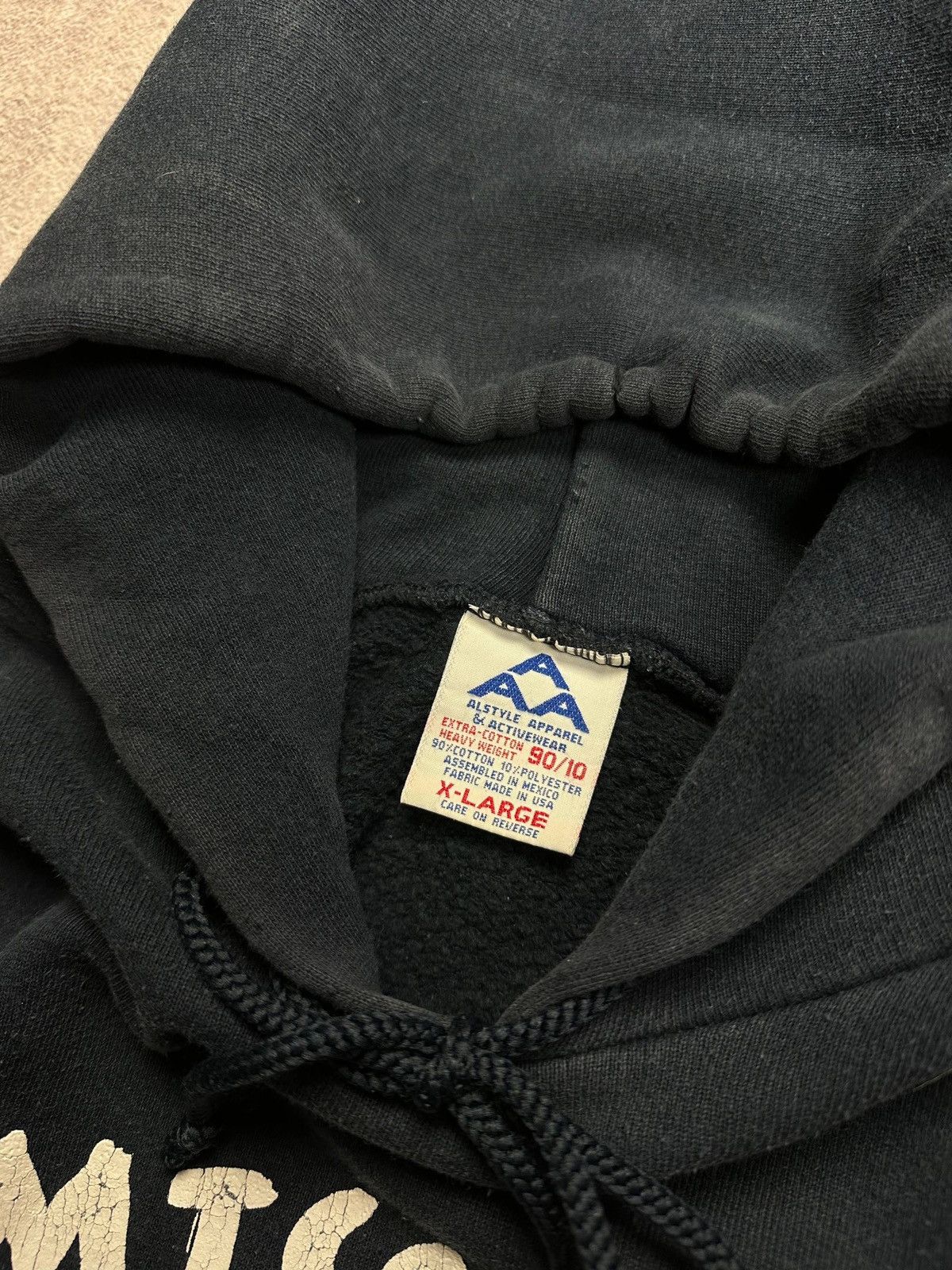 Vintage Vintage Mischieff Skate Store Anvil Boxy Hoodie XL Size US XL / EU 56 / 4 - 3 Thumbnail