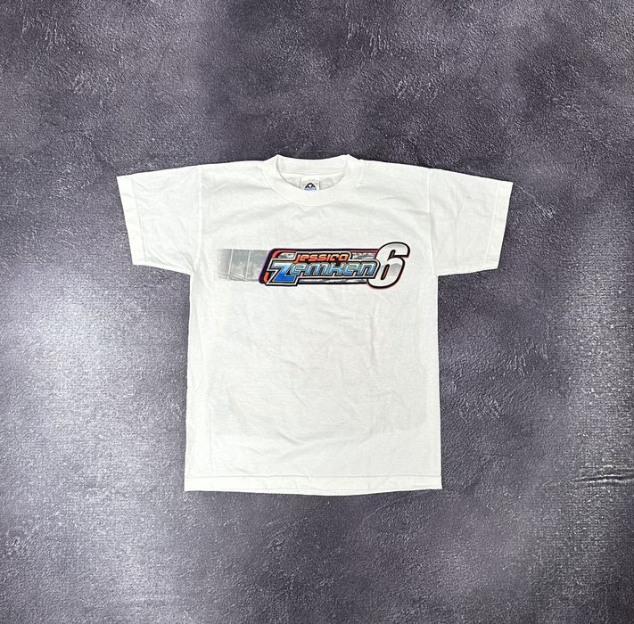 NASCAR Vintage NASCAR Jessica Zemken Racing F1 Streetwear Baggy Tee ...