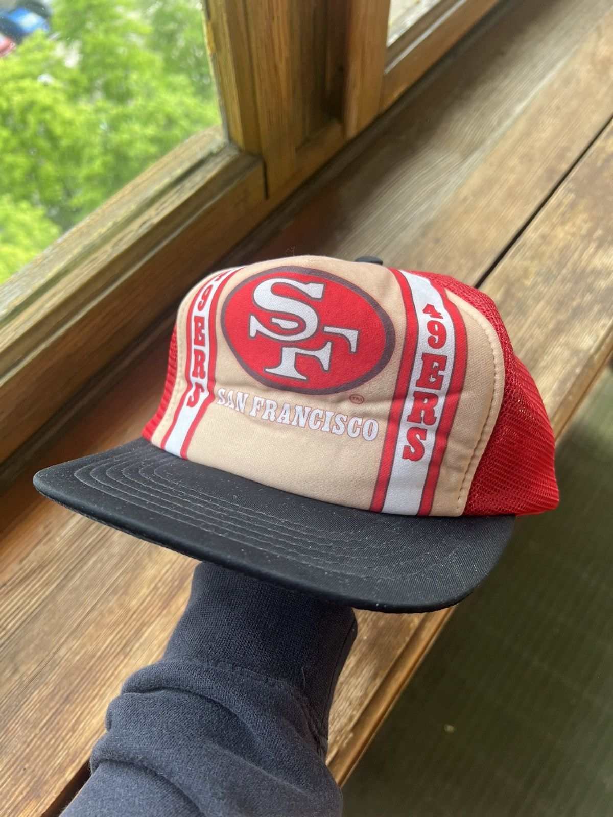 NFL VINTAGE 80s HAT SAN FRANCISCO 49ERS APEX ONE SNAPBACK CAP Size ONE SIZE - 1 Thumbnail