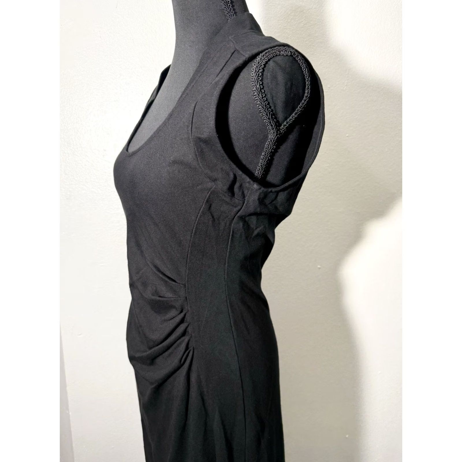 Kenneth Cole Kenneth Cole New York Black Sleeveless Bodycon Dress | Size 8 | Zip Back | Party/Cocktail Size M / US 6-8 / IT 42-44 - 7 Thumbnail