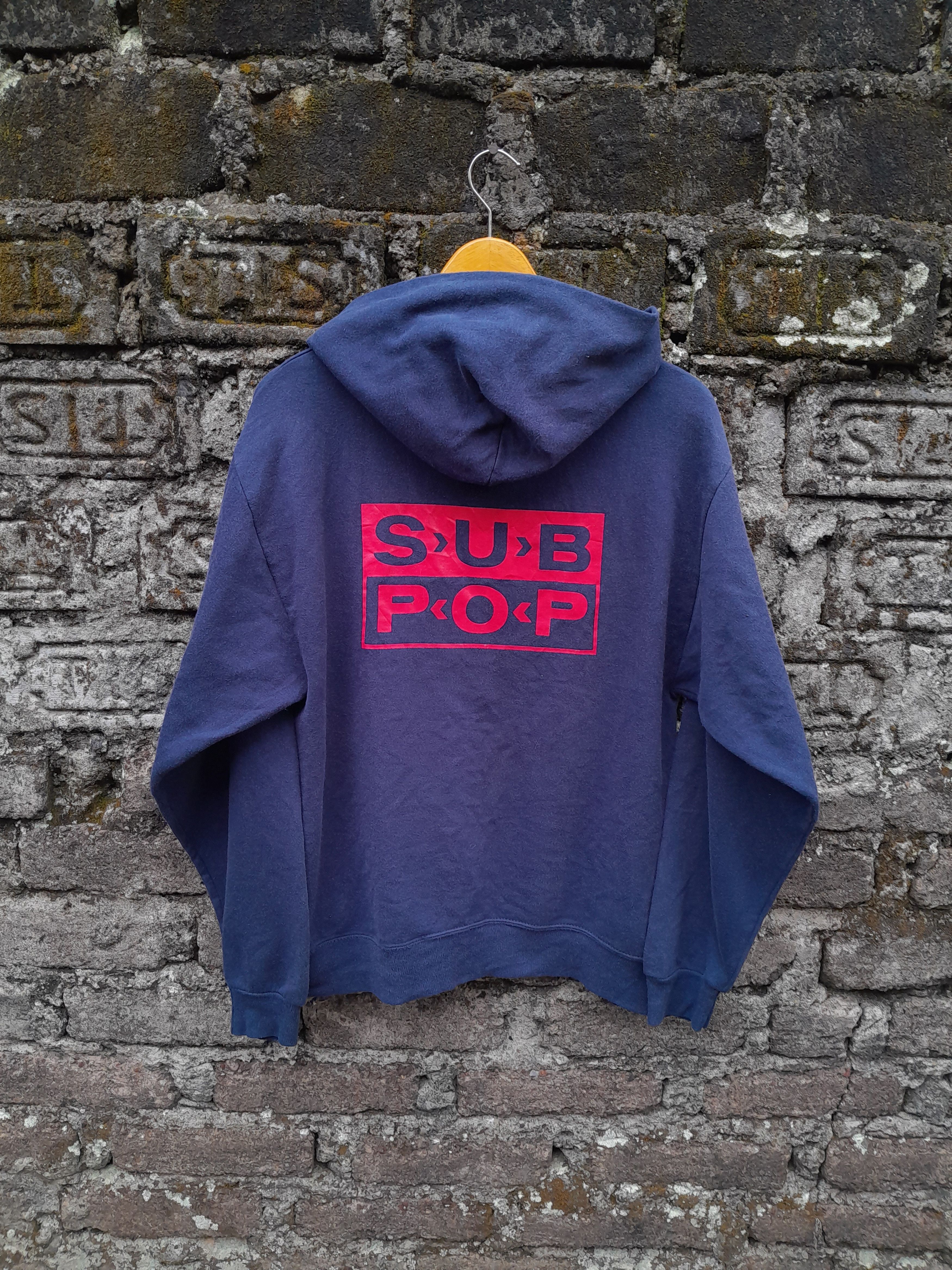 Vintage 90s SUB POP ROCKBOSS hoodie