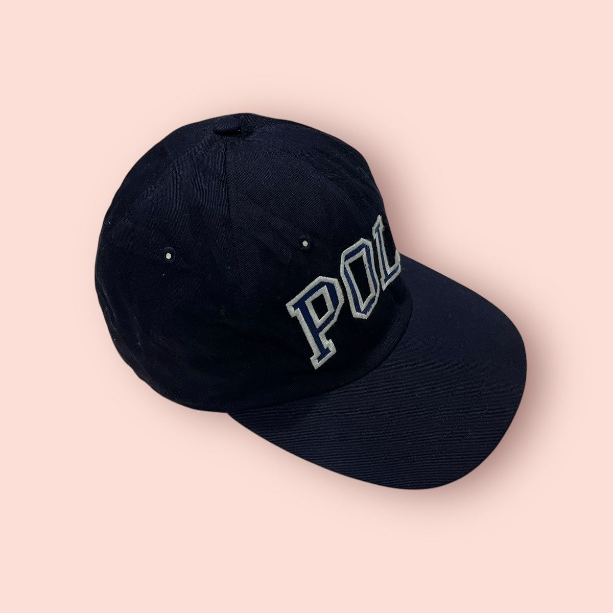 Polo Ralph Lauren VINTAGE POLO SPORT BIG SPELL OUT FITTED CAP Size ONE SIZE - 9 Thumbnail