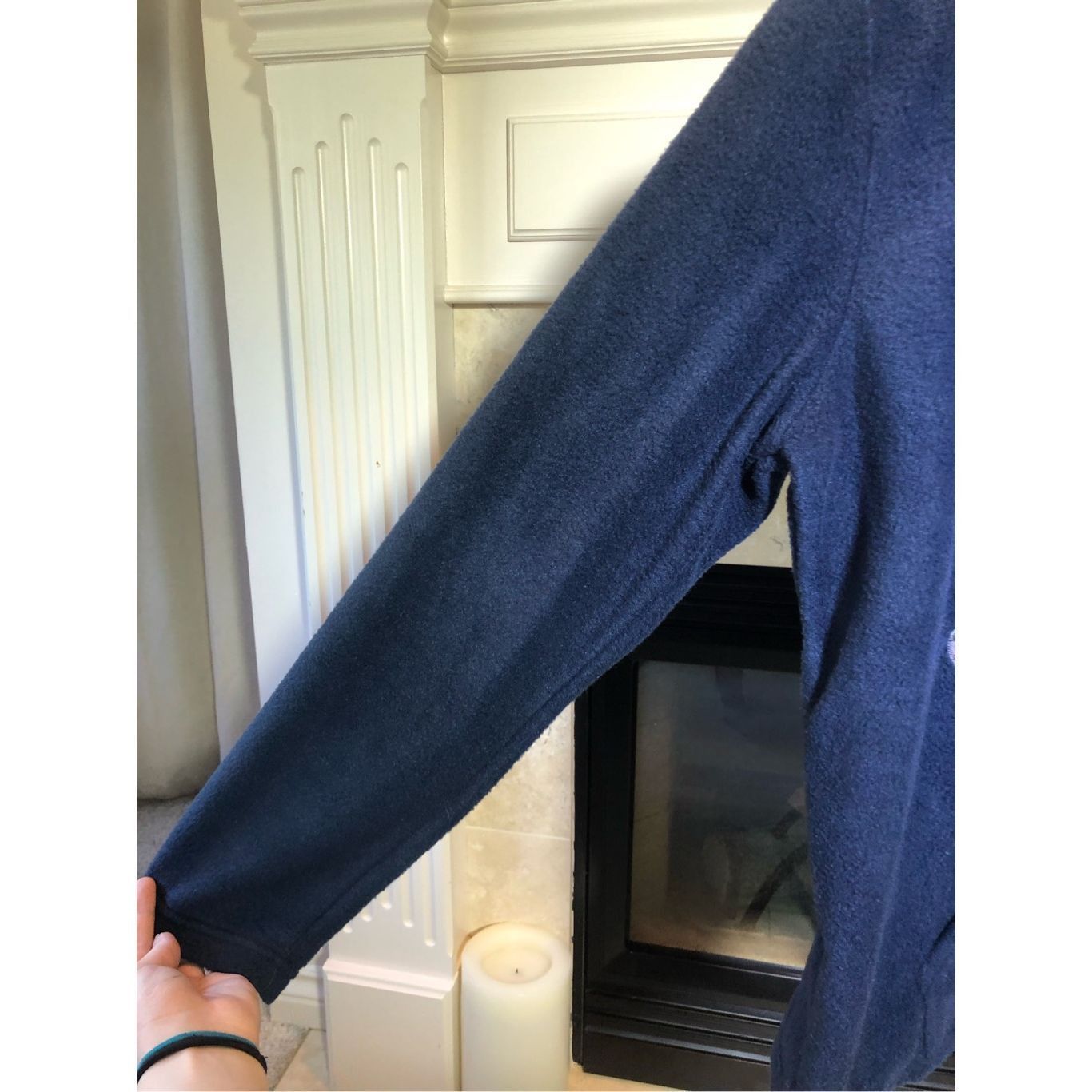 Disney Disney Women’s Navy Blue Fleece Eeyore Zip Up Jacket Size XL Size XL / US 12-14 / IT 48-50 - 3 Thumbnail