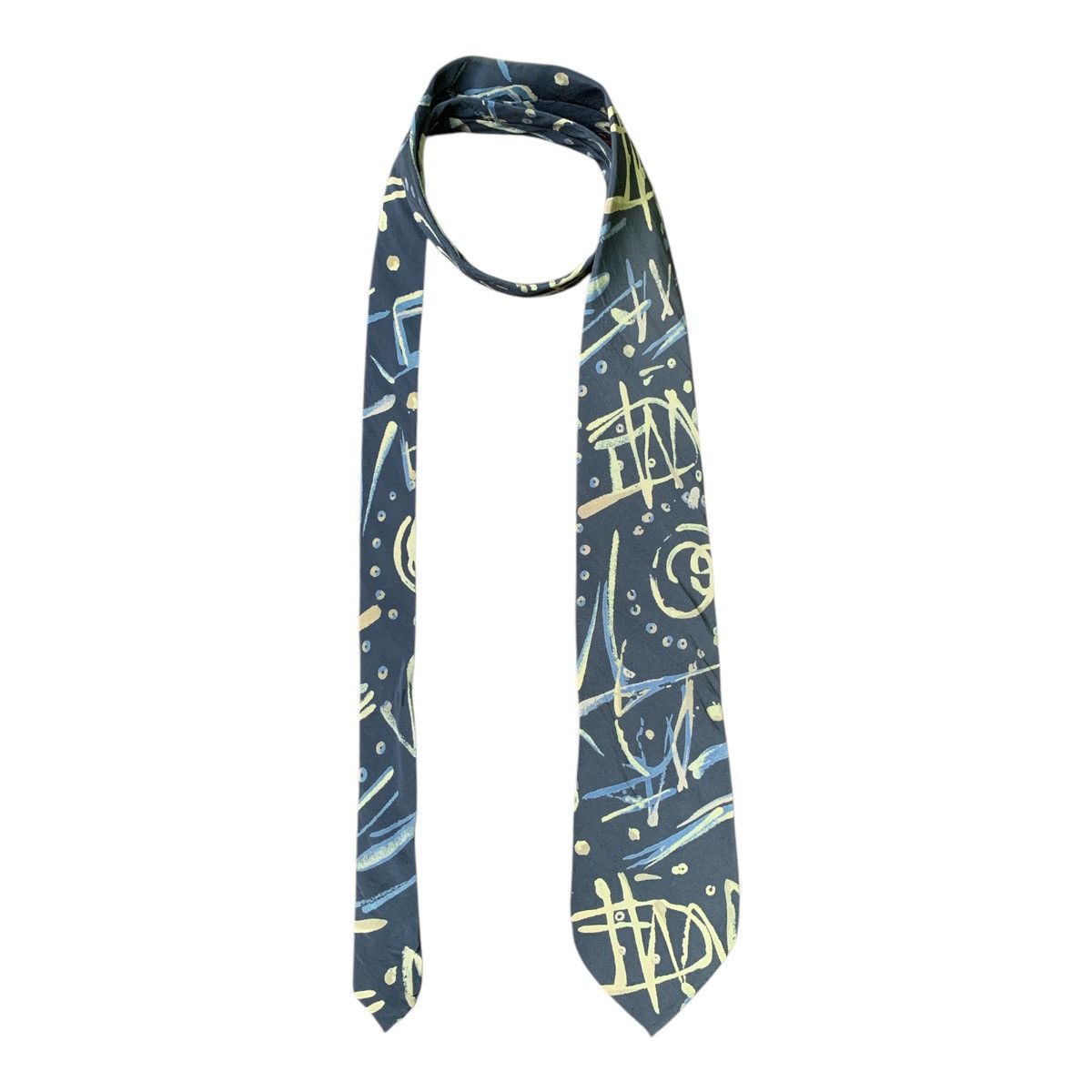 Designer × Issey Miyake × Vintage Rare Design Vintage Issey Miyake Ties Size ONE SIZE - 1 Thumbnail