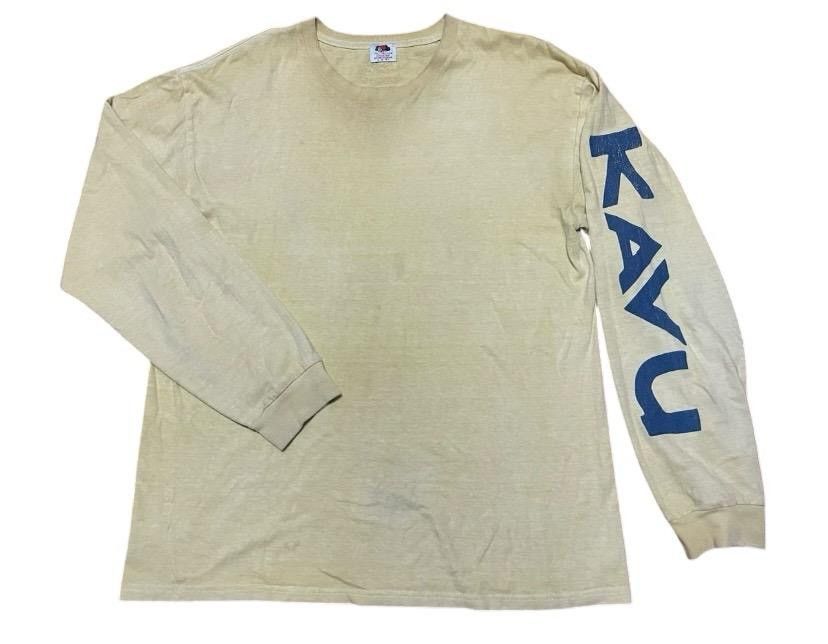 KAVU Vintage 90s Kavu Seattle ,Usa Outdoor Longsleeve Tshirt Size US L / EU 52-54 / 3 - 3 Thumbnail