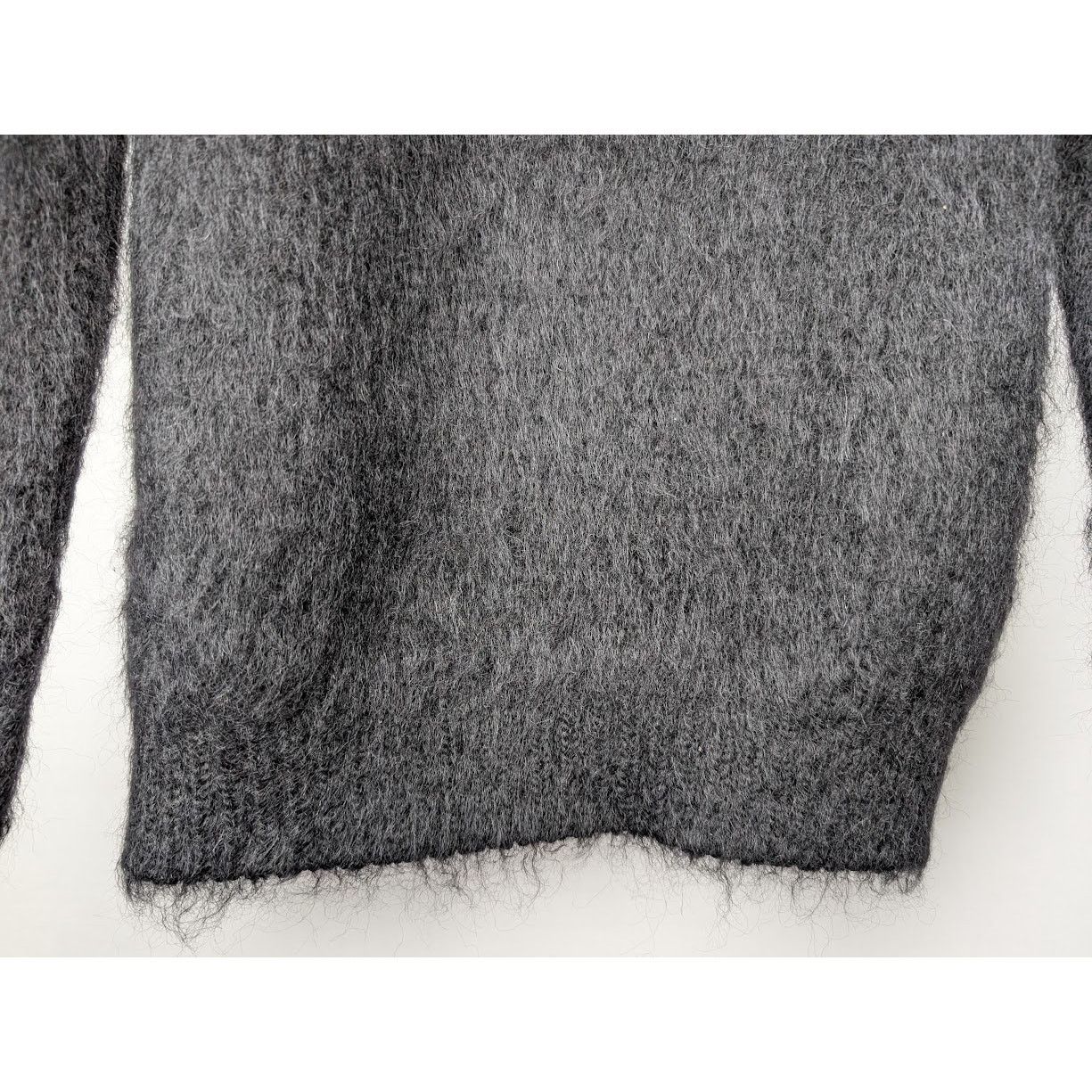 Saint Laurent Paris o1rshd1 Q:3 / Jacquard Sweater in Noir/Naturel Size US S / EU 44-46 / 1 - 6 Thumbnail
