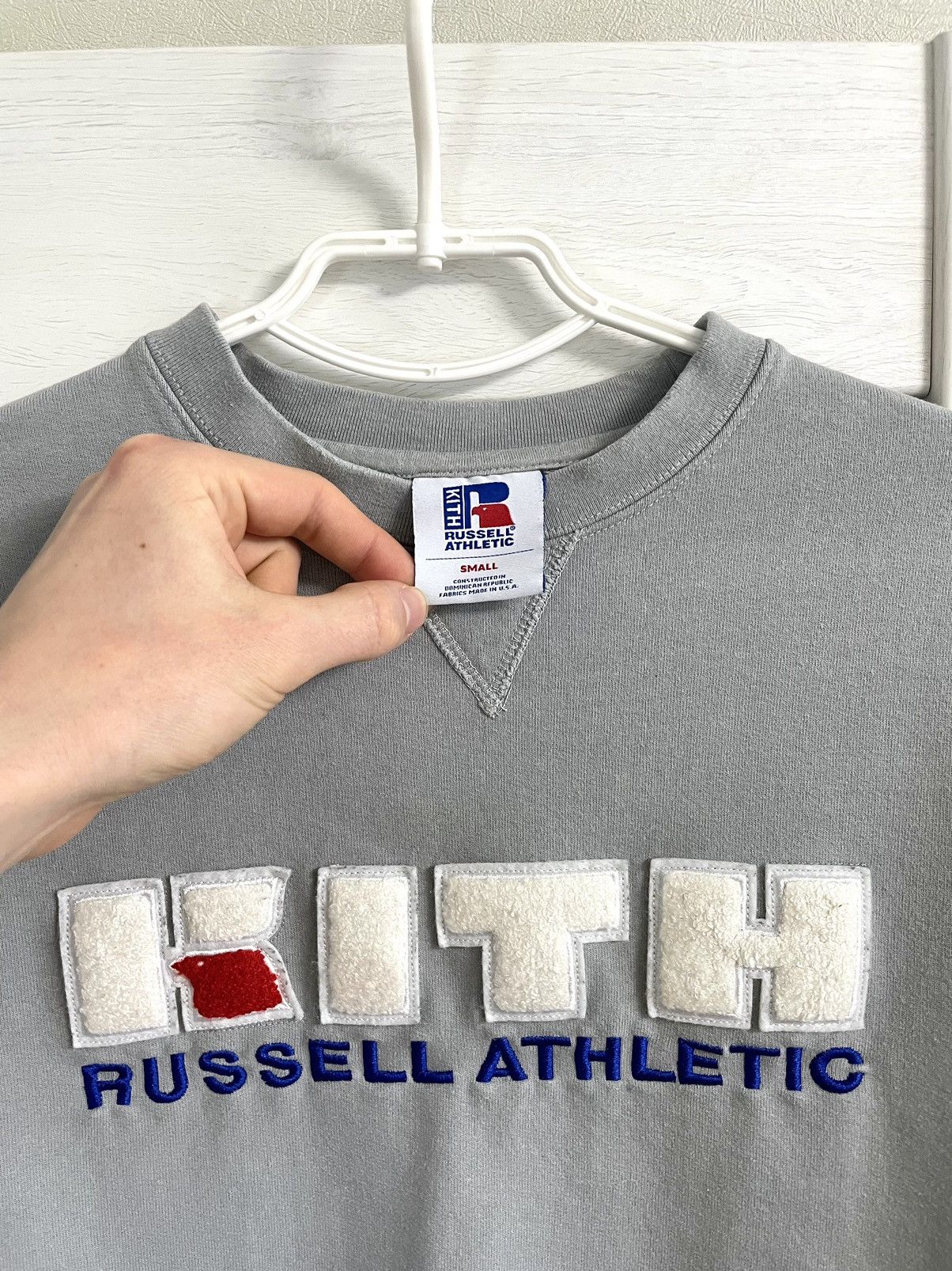 Kith × Russell Athletic Kith X Russell Athletic Varsity Logo Crewneck Sweatshirt Size US S / EU 44-46 / 1 - 3 Thumbnail
