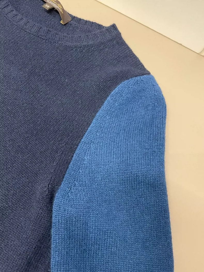 Loro Piana Loro Piana Blue Cashmere Crewneck Sweater- Size US M / EU 48-50 / 2 - 3 Thumbnail